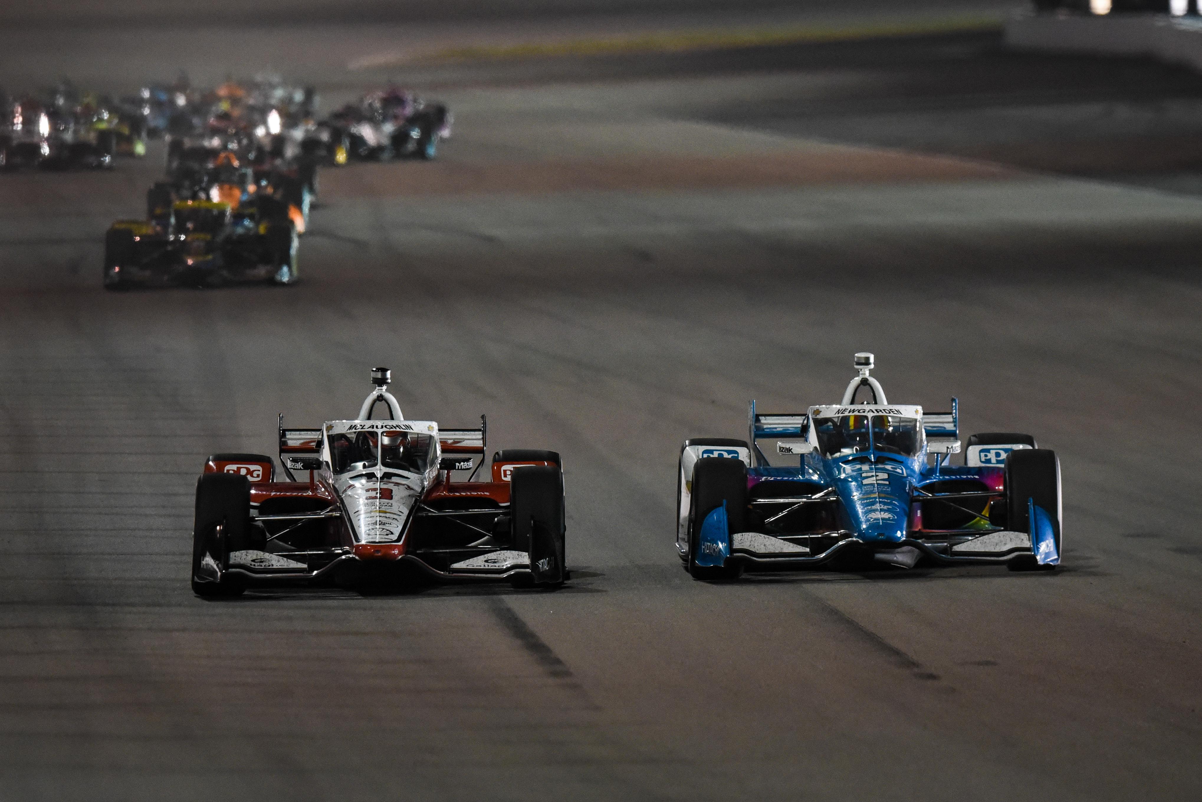 Josef Newgarden Scott McLaughlin IndyCar Penske Chevrolet