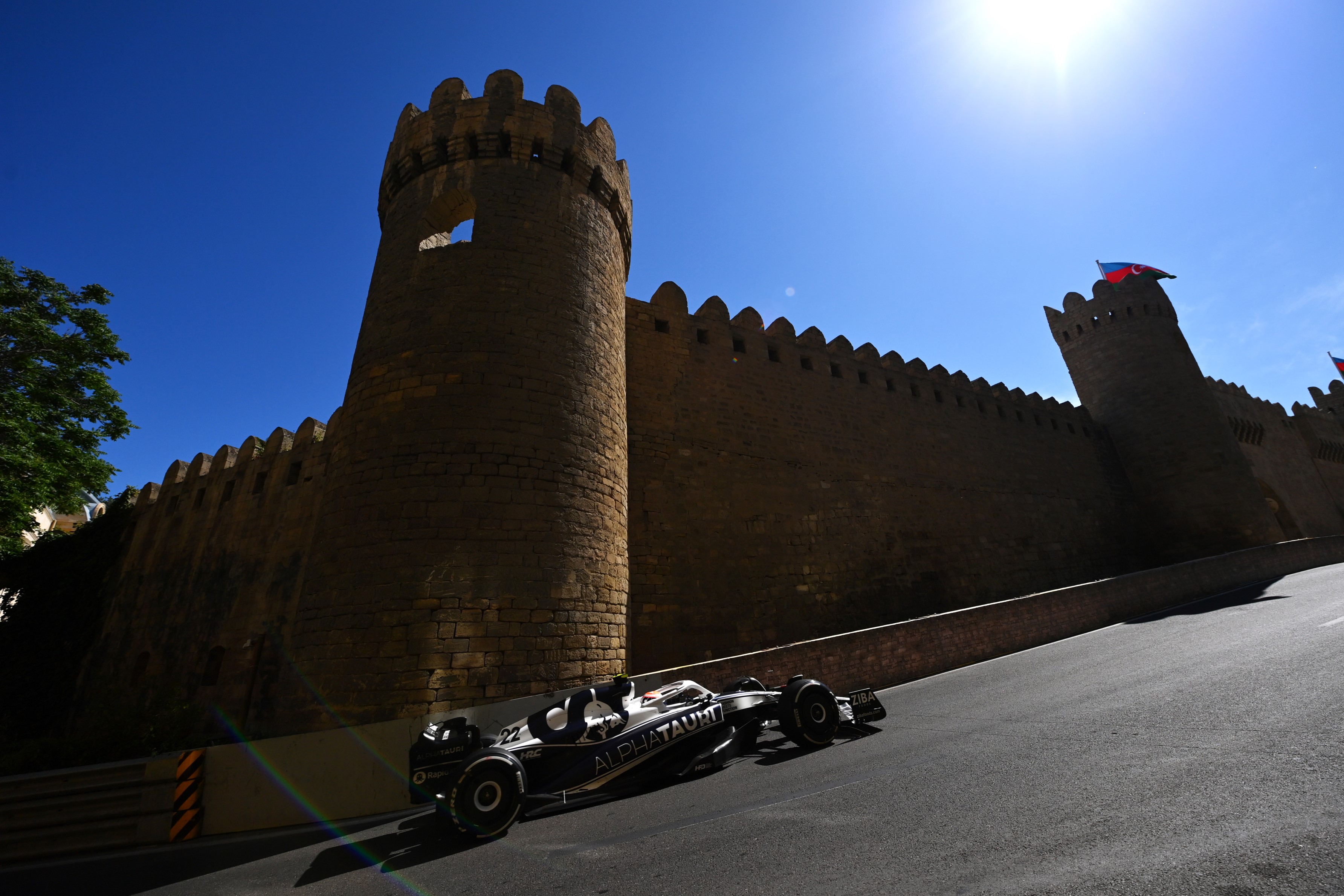 Yuki Tsunoda AlphaTauri F1 Baku