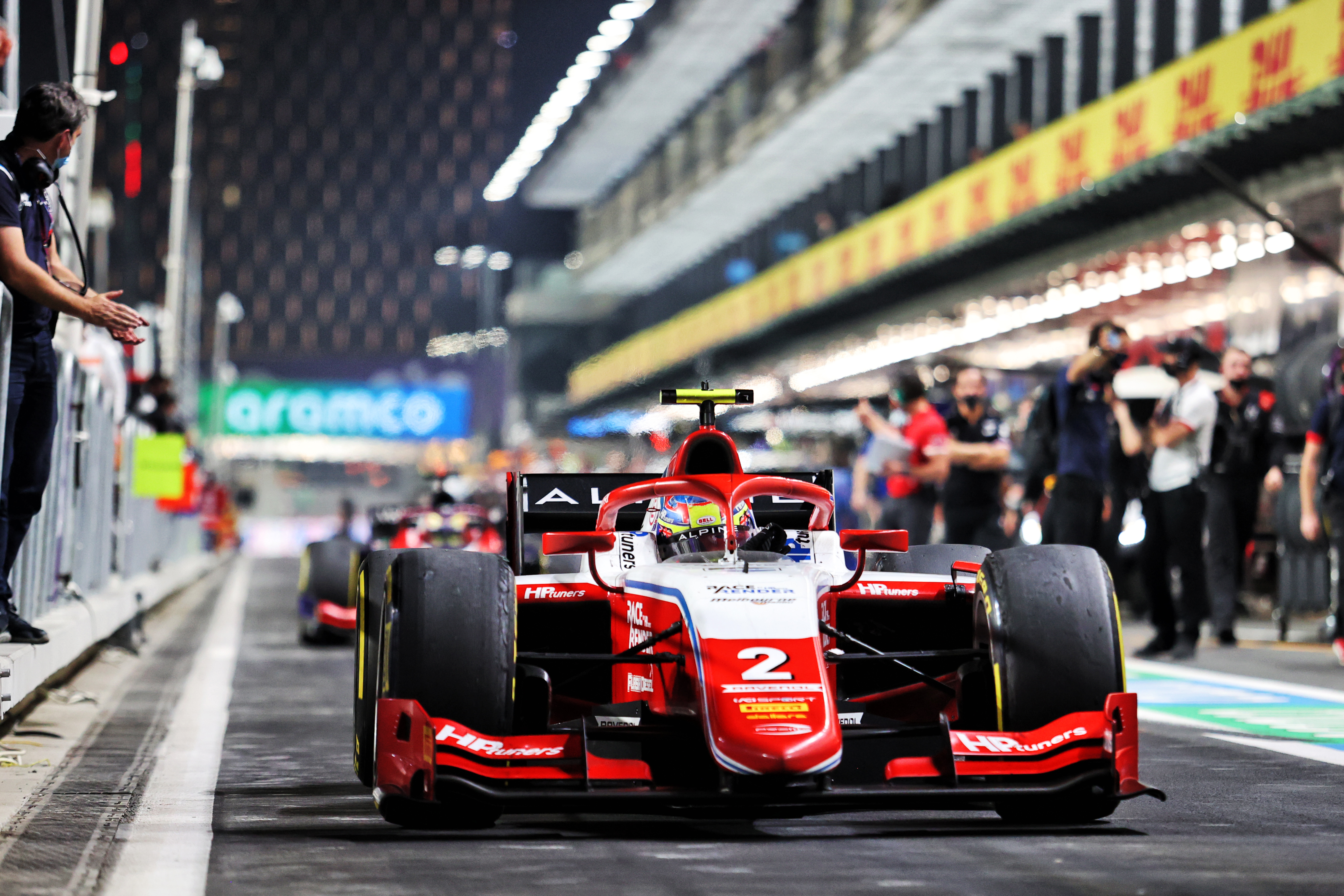 Motor Racing Fia Formula 2 Championship Saturday Jeddah, Saudi Arabia