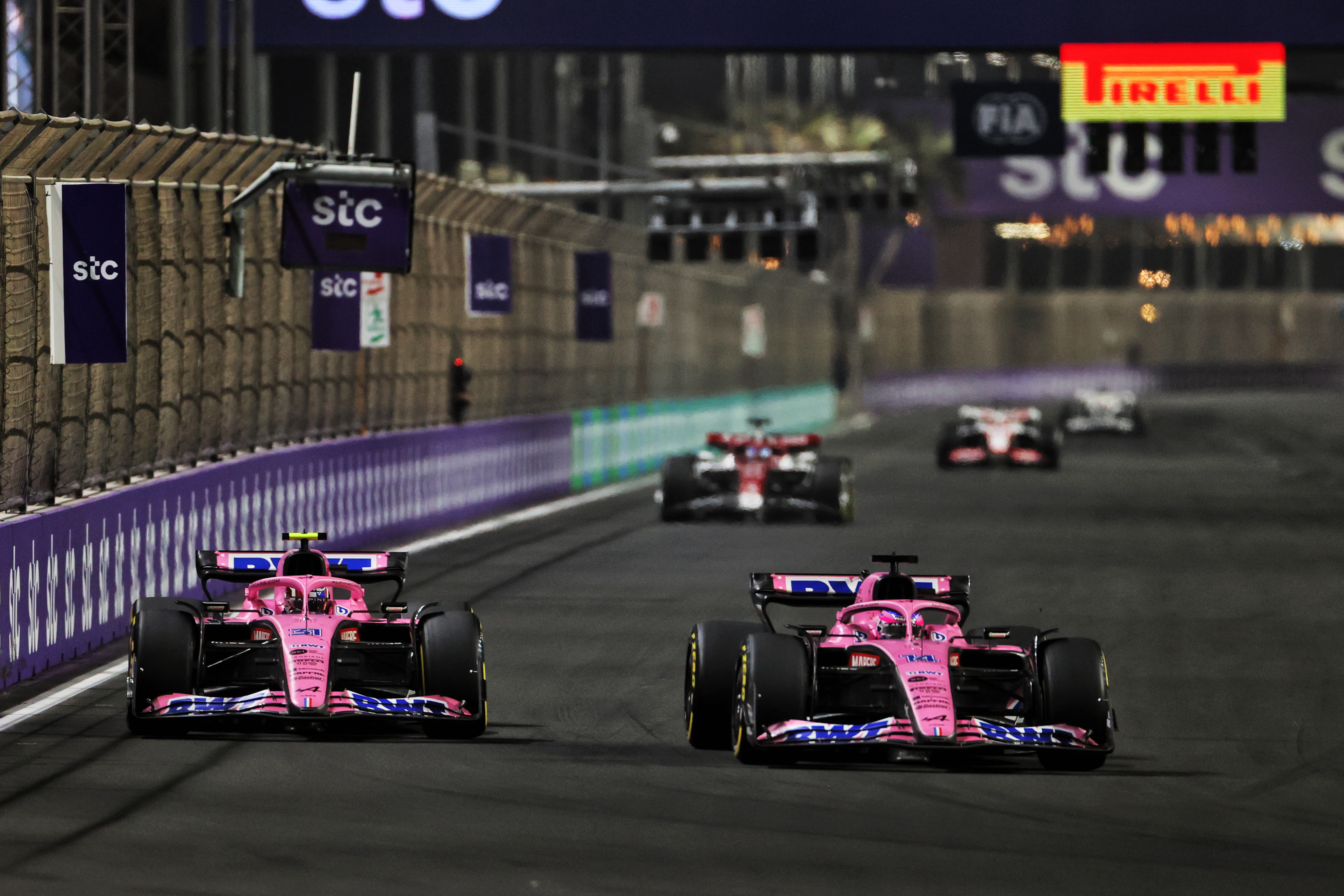 Motor Racing Formula One World Championship Saudi Arabian Grand Prix Race Day Jeddah, Saudi Arabia