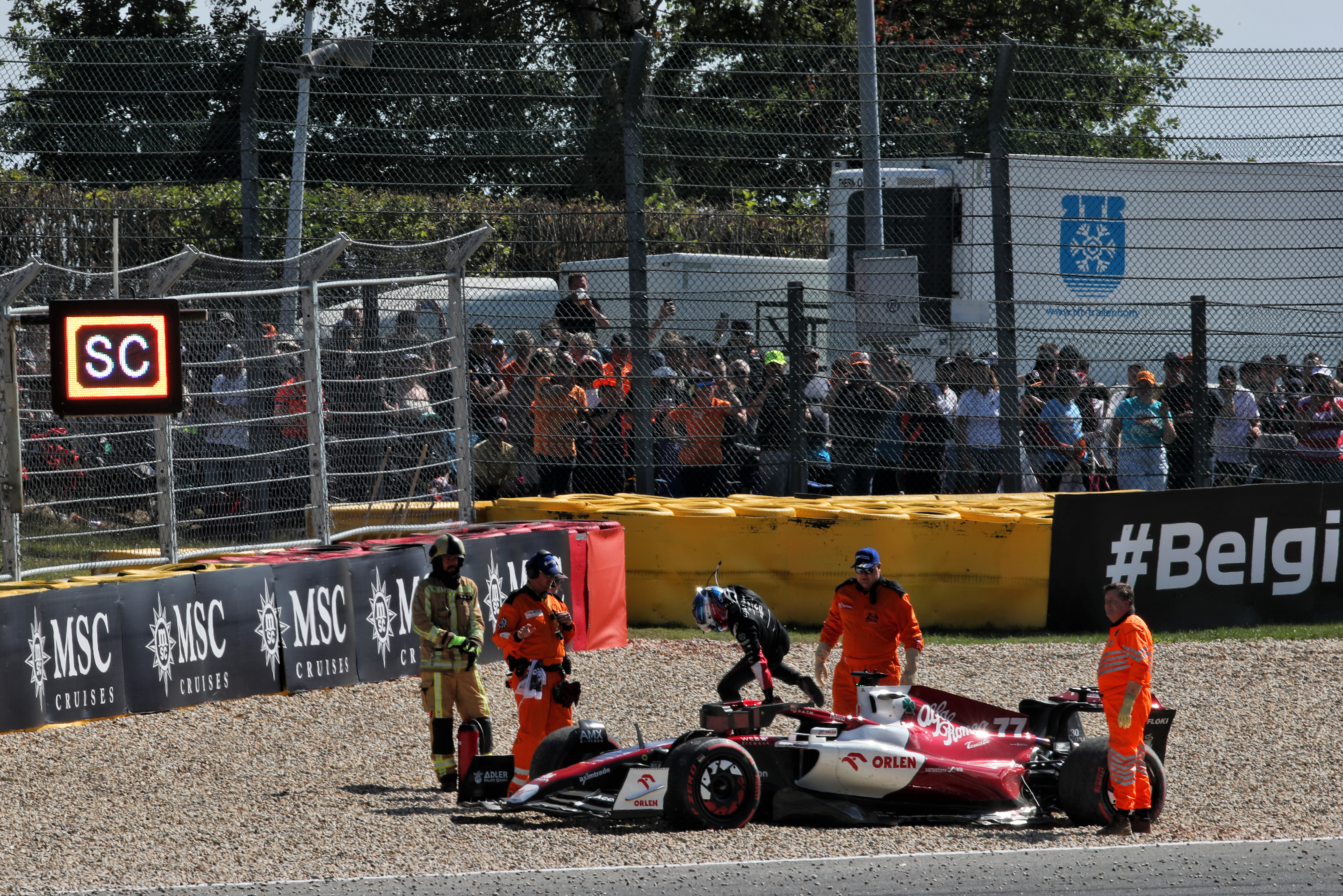 Motor Racing Formula One World Championship Belgian Grand Prix Race Day Spa Francorchamps, Belgium