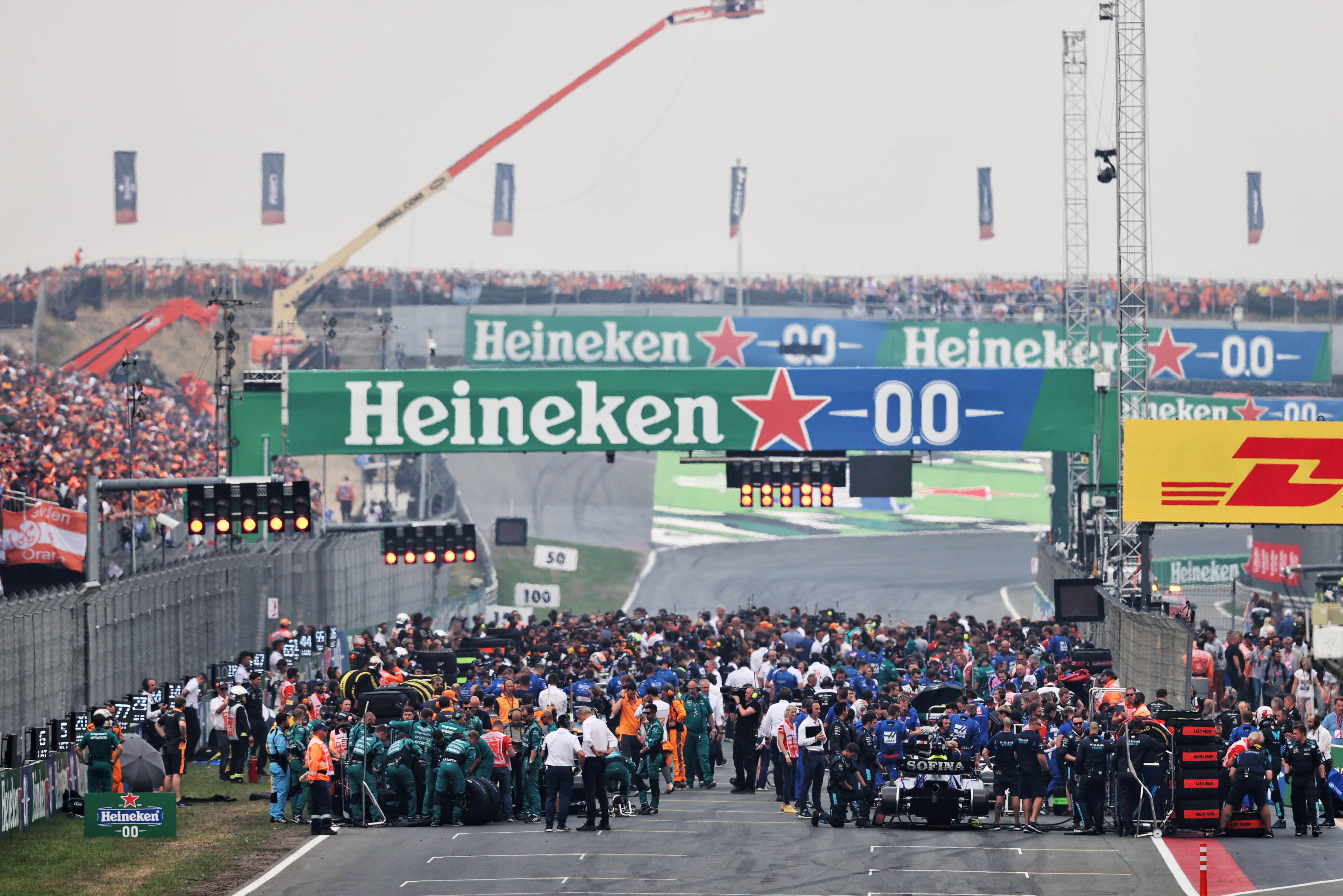 F1 Dutch GP grid