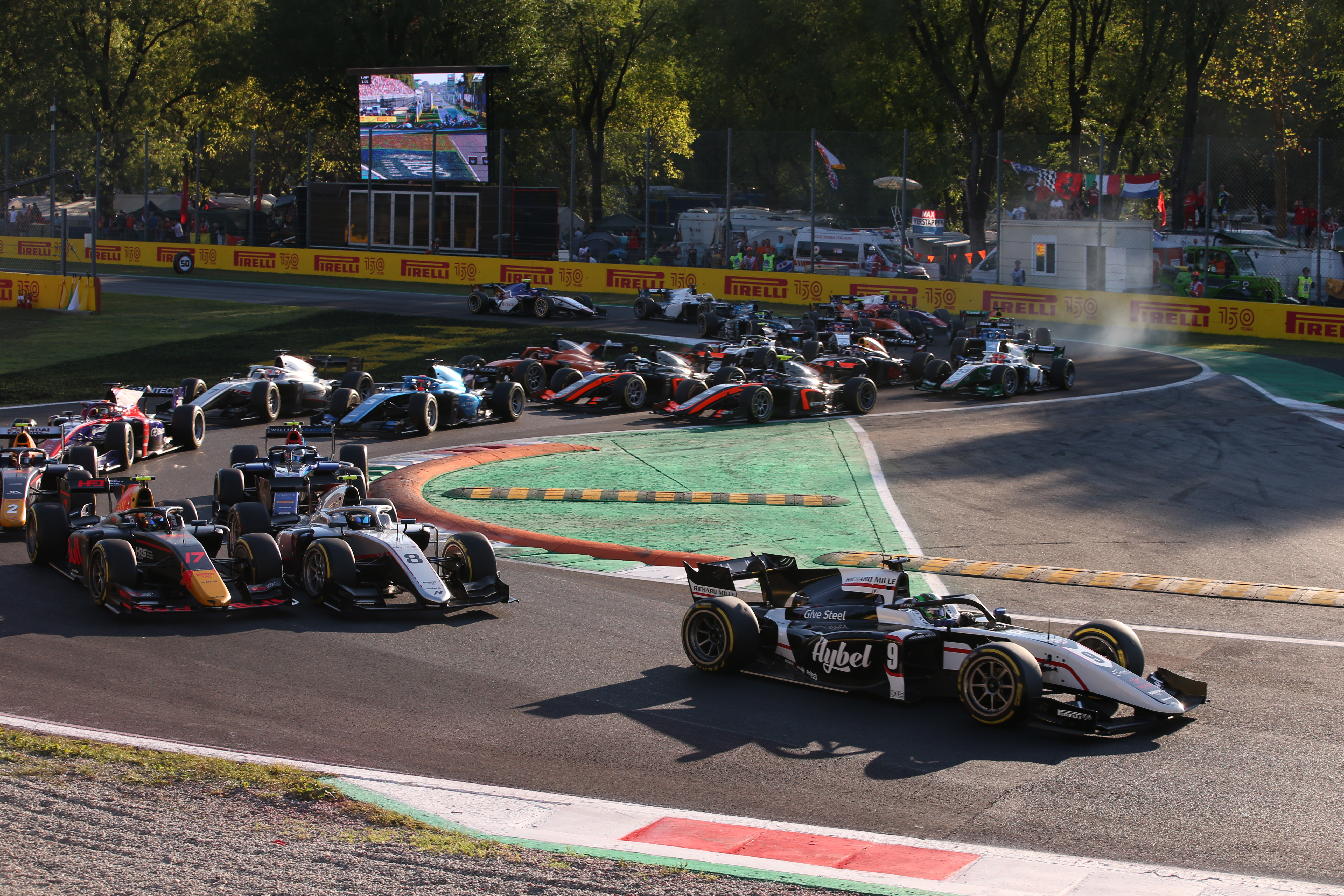 Motor Racing Fia Formula 2 Championship Saturday Monza, Italy