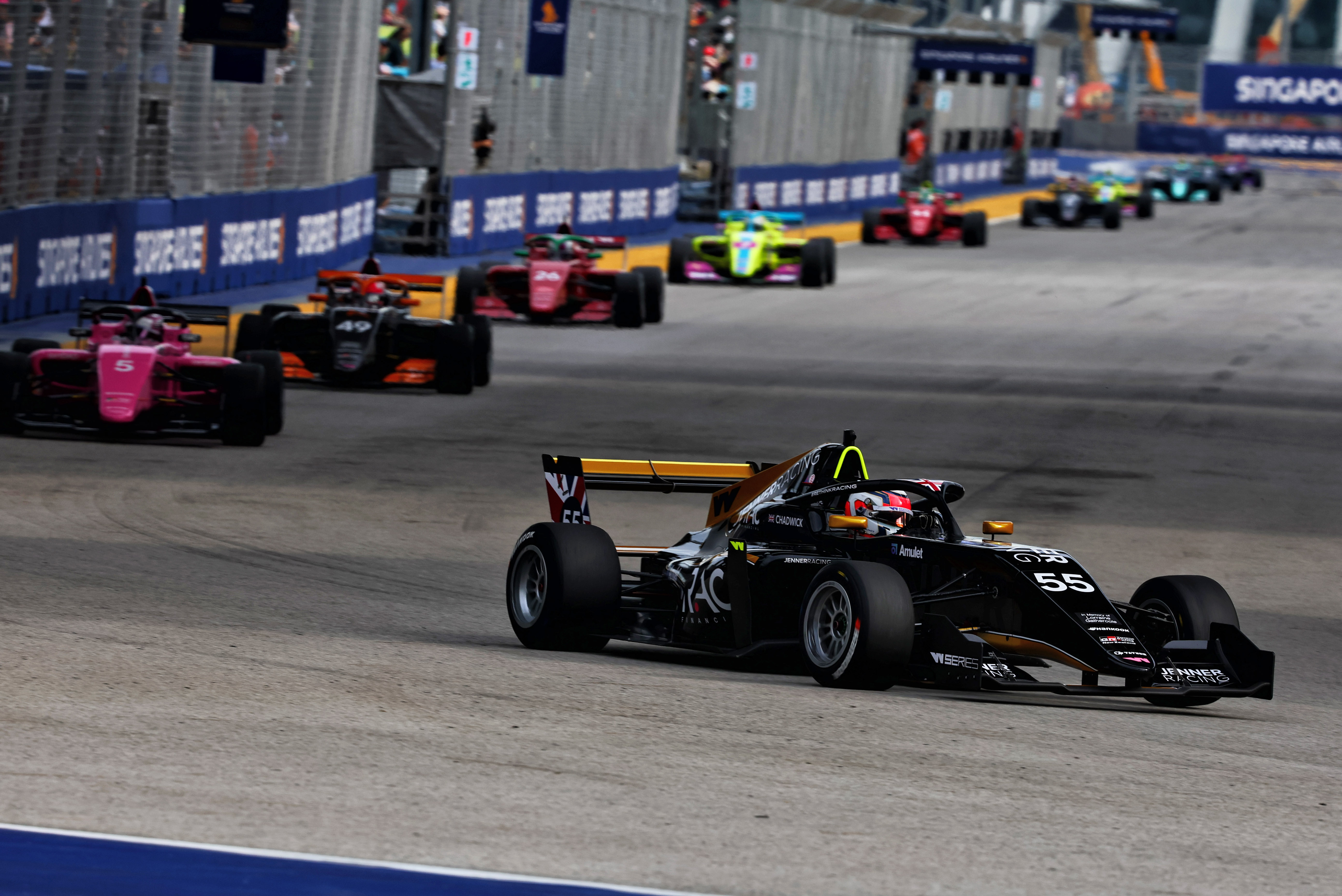 Motor Racing W Series Race Day Marina Bay Street Circuit, Singapore