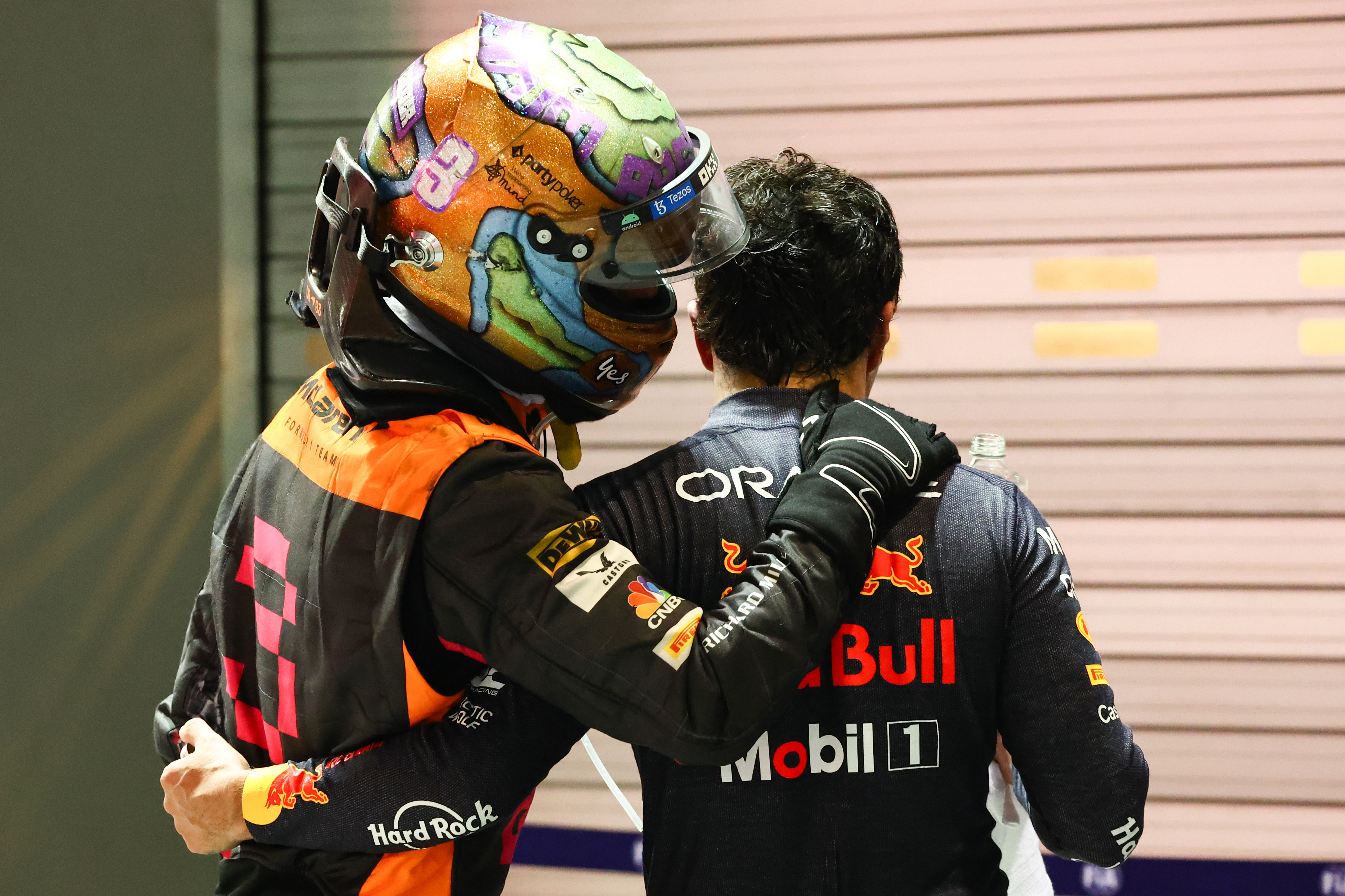 Daniel Ricciardo Sergio Perez McLaren Red Bull F1