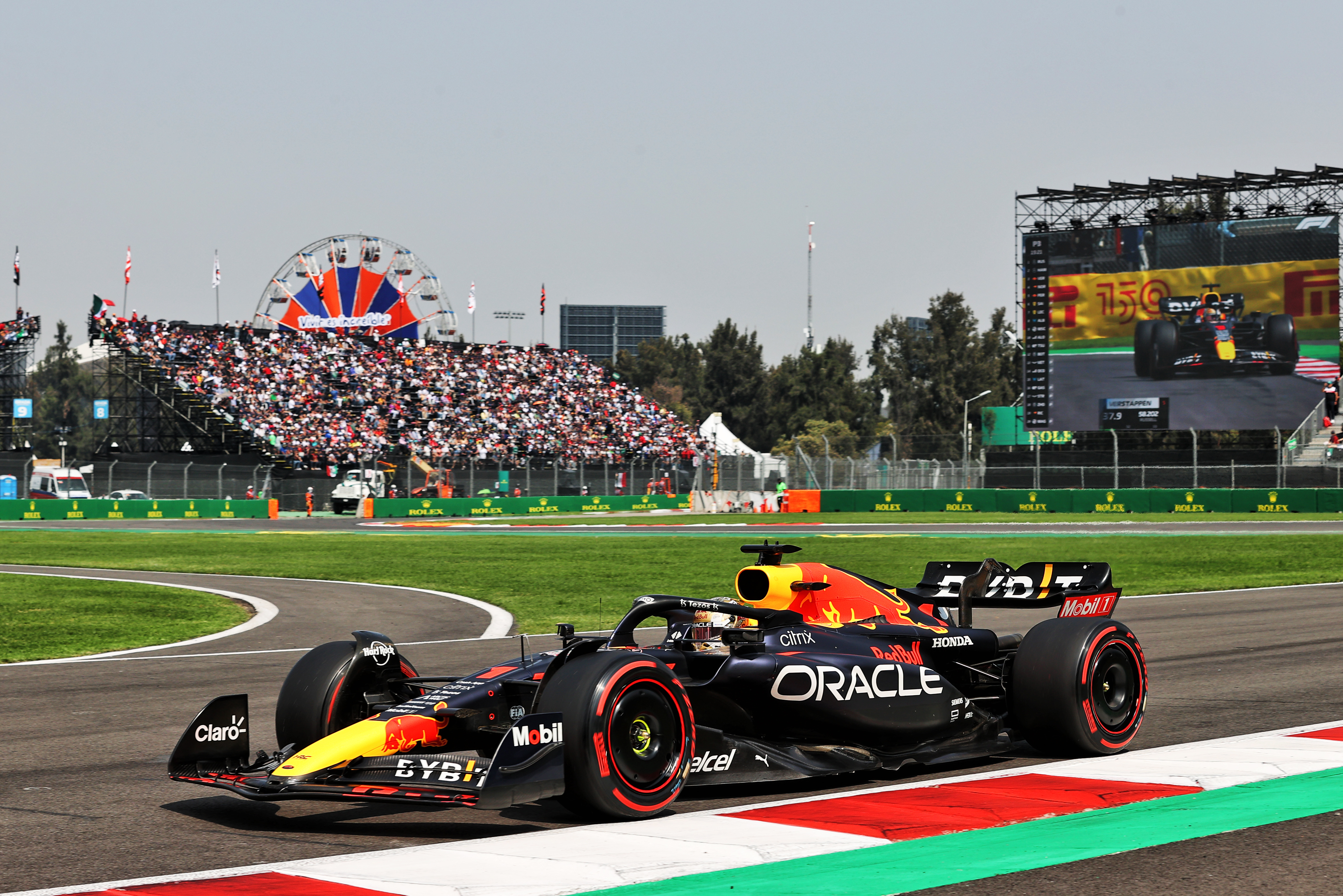 Motor Racing Formula One World Championship Mexican Grand Prix Qualifying Day Mexico City, Mexico