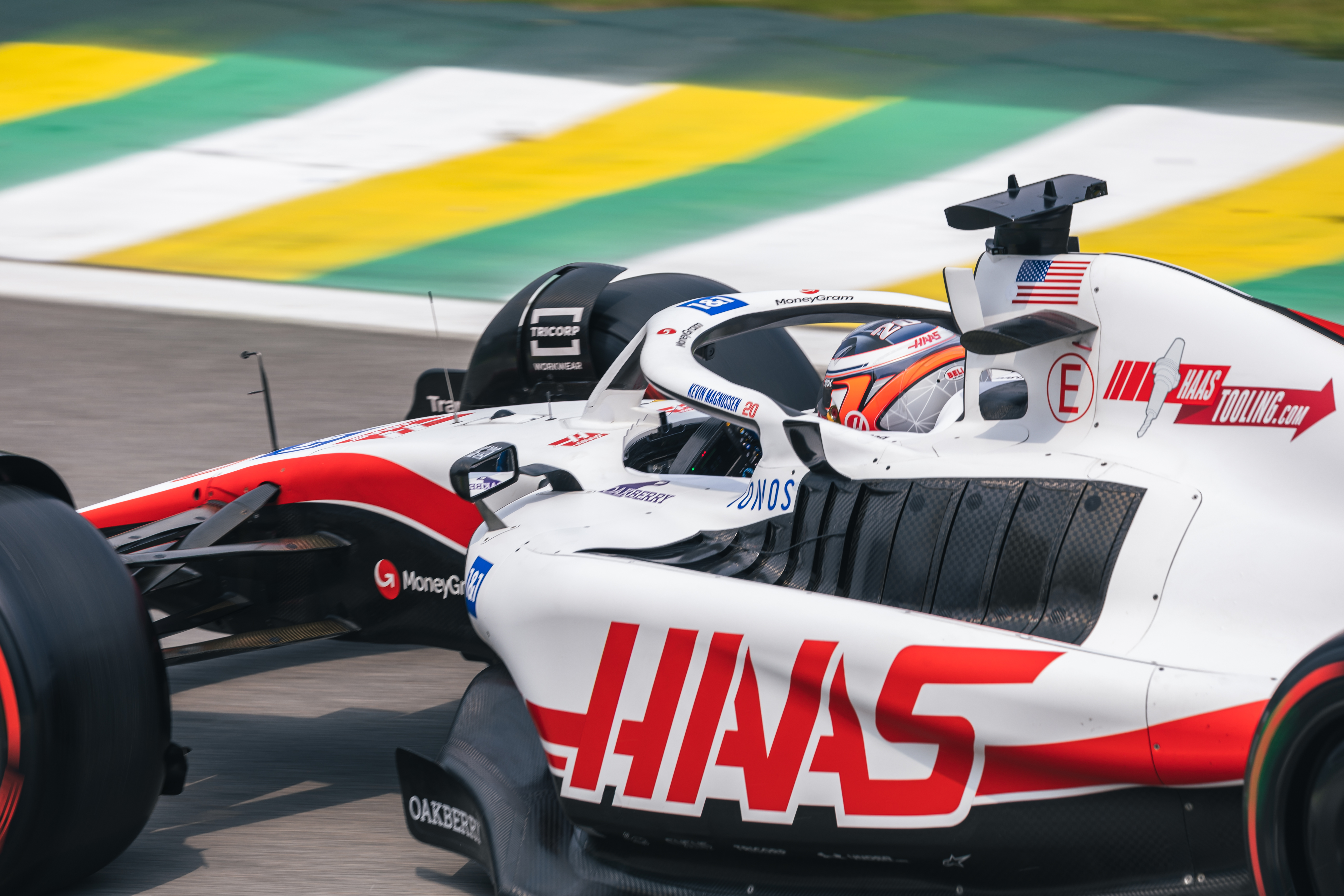 Haas' Magnussen shocks F1 with first pole at Brazilian GP - The