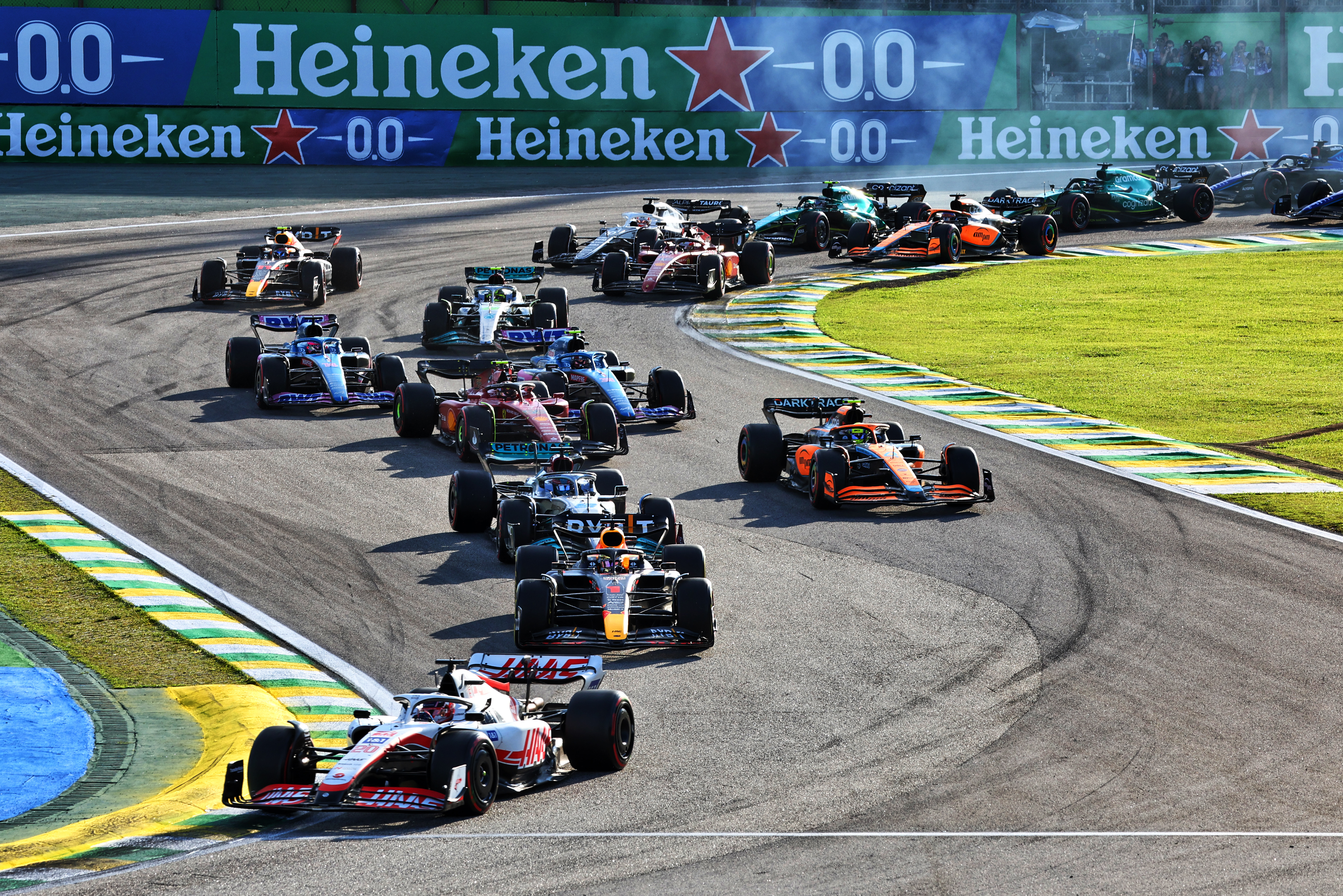 Motor Racing Formula One World Championship Brazilian Grand Prix Sprint Day Sao Paulo, Brazil