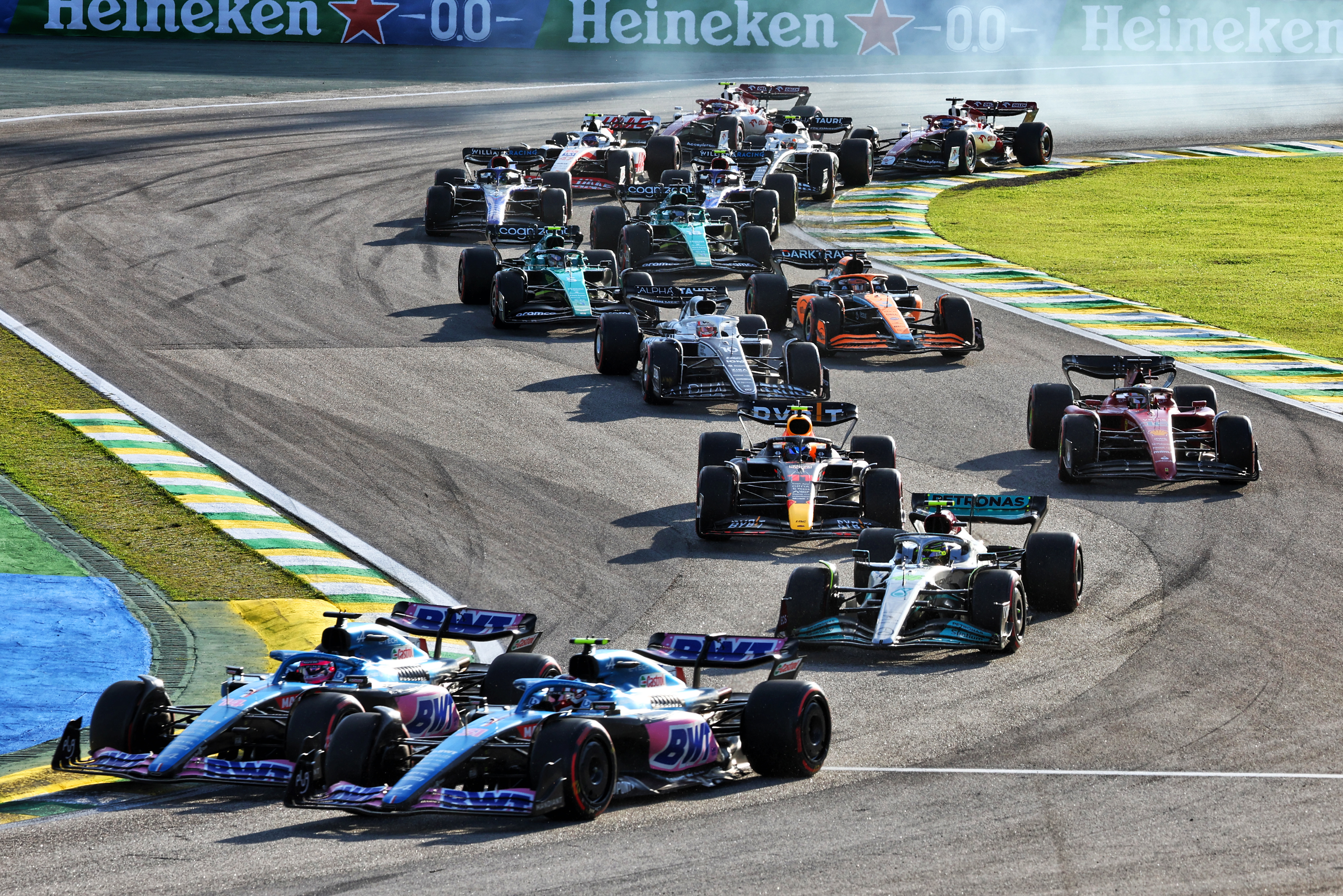 Motor Racing Formula One World Championship Brazilian Grand Prix Sprint Day Sao Paulo, Brazil