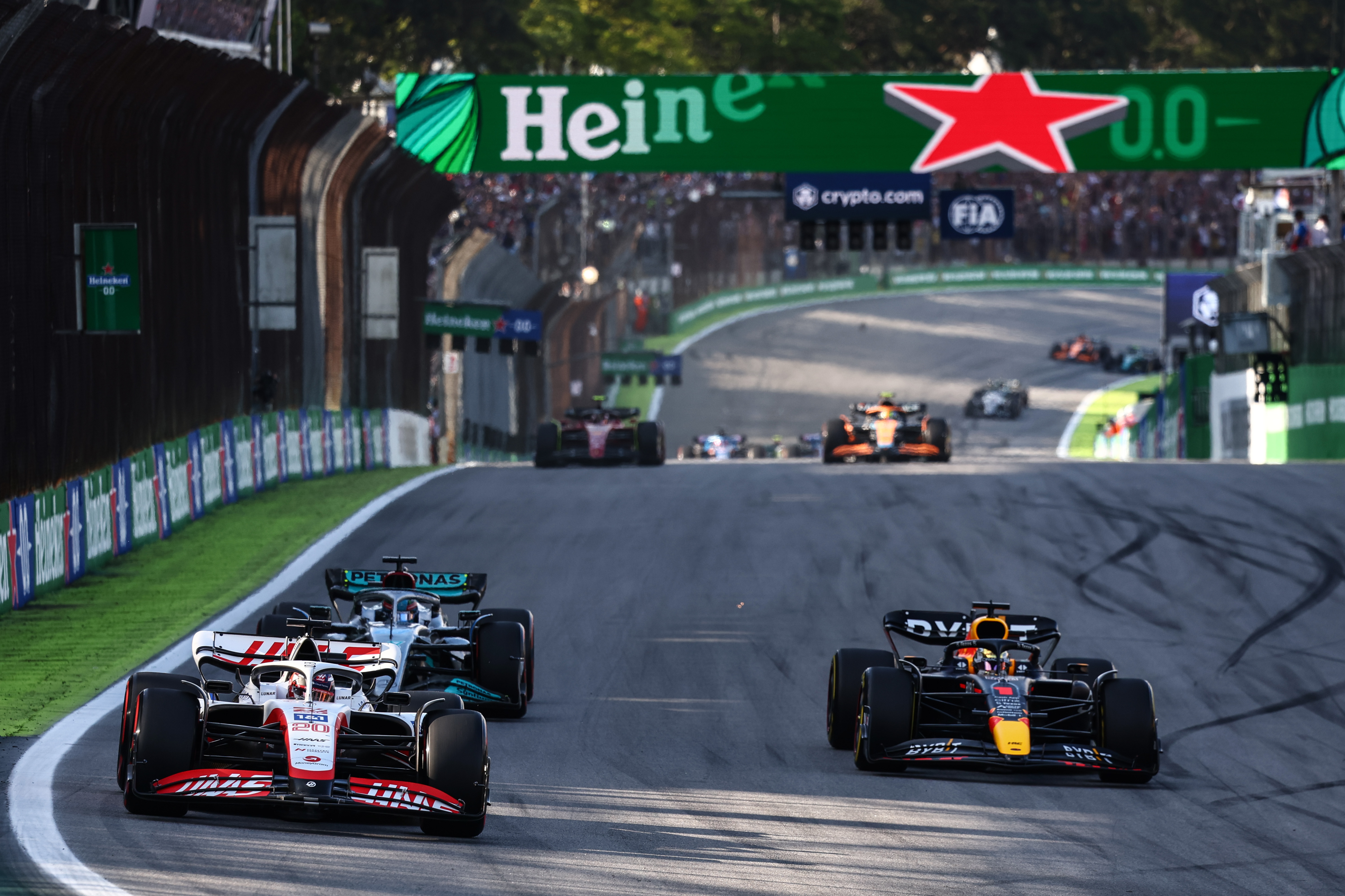 Motor Racing Formula One World Championship Brazilian Grand Prix Sprint Day Sao Paulo, Brazil