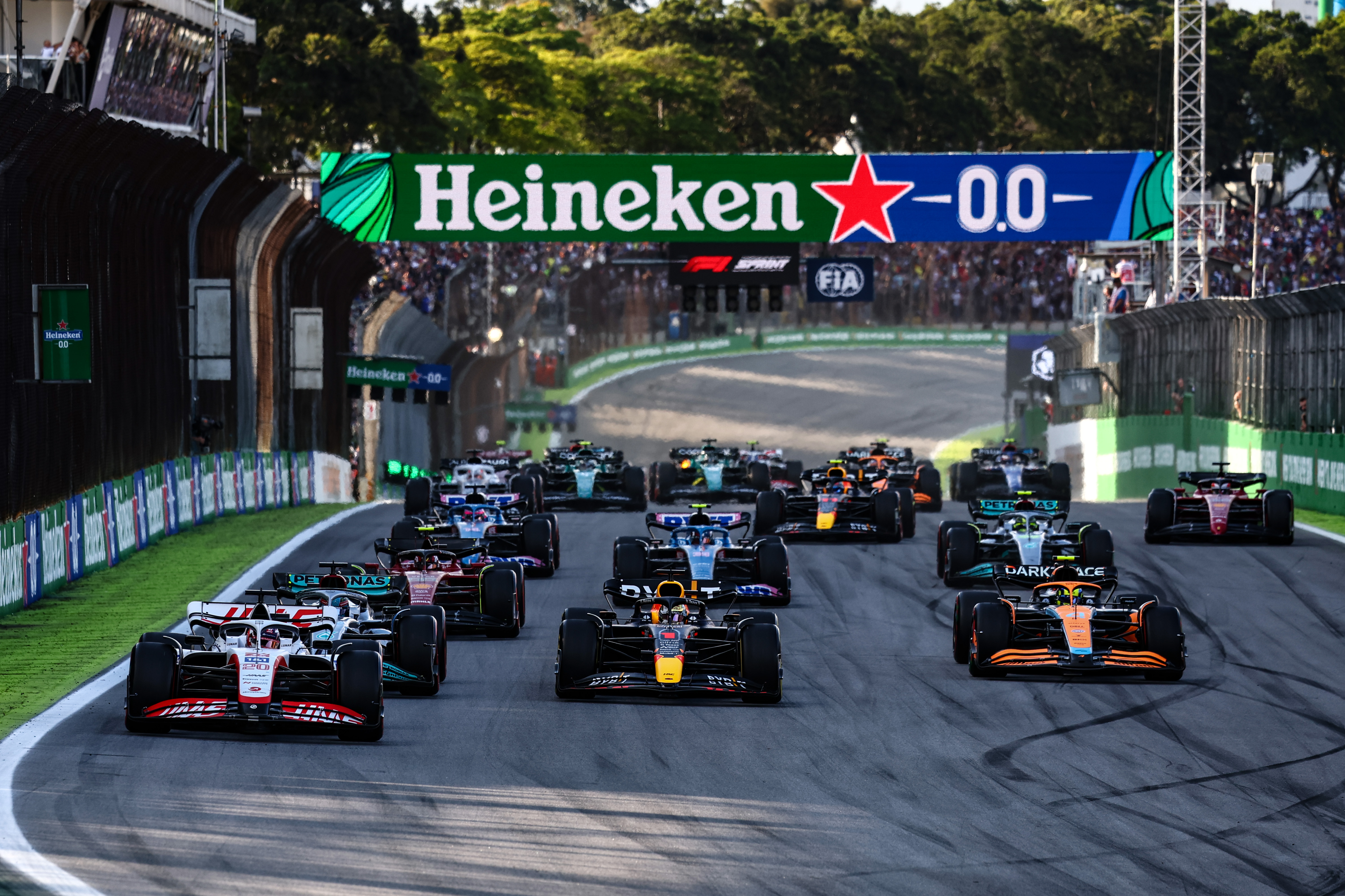 Motor Racing Formula One World Championship Brazilian Grand Prix Sprint Day Sao Paulo, Brazil