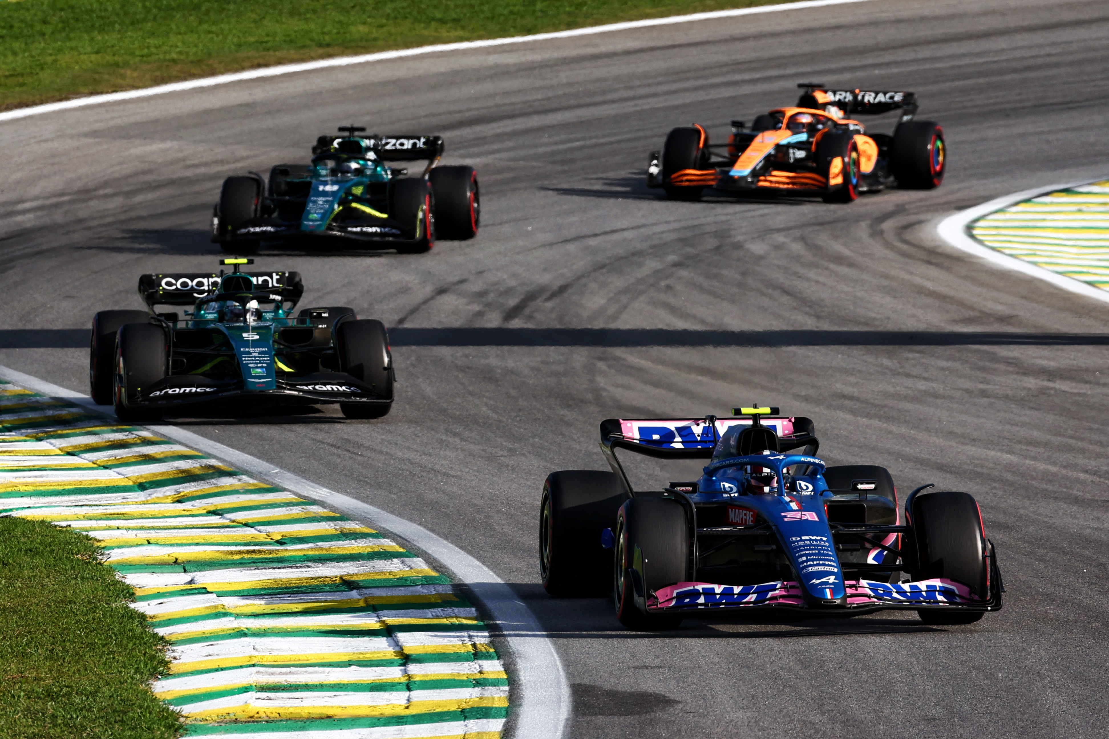 Kejuaraan Dunia Balap Motor Formula Satu Hari Sprint Grand Prix Brasil Sao Paulo, Brasil