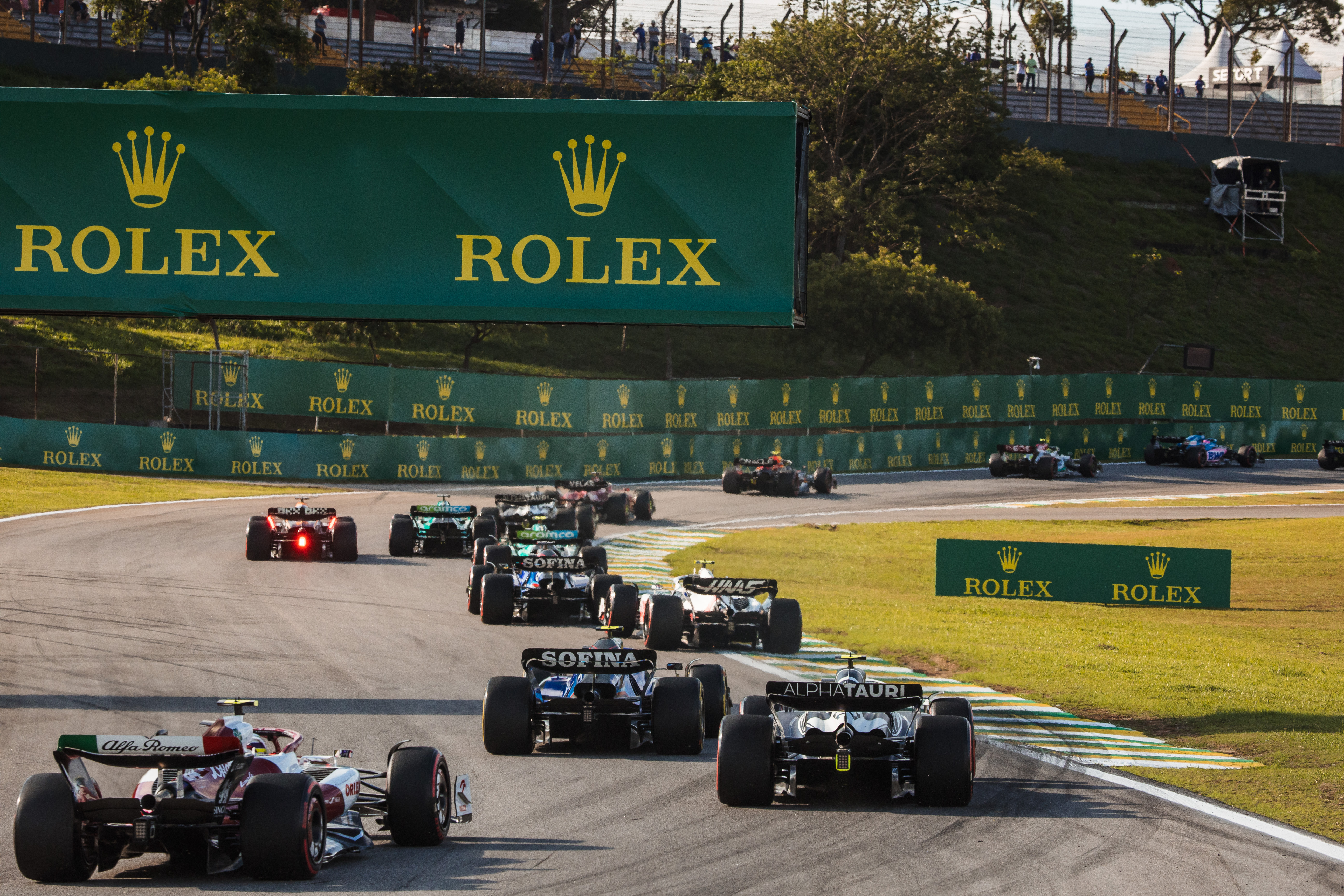 Kejuaraan Dunia Balap Motor Formula Satu Hari Sprint Grand Prix Brasil Sao Paulo, Brasil