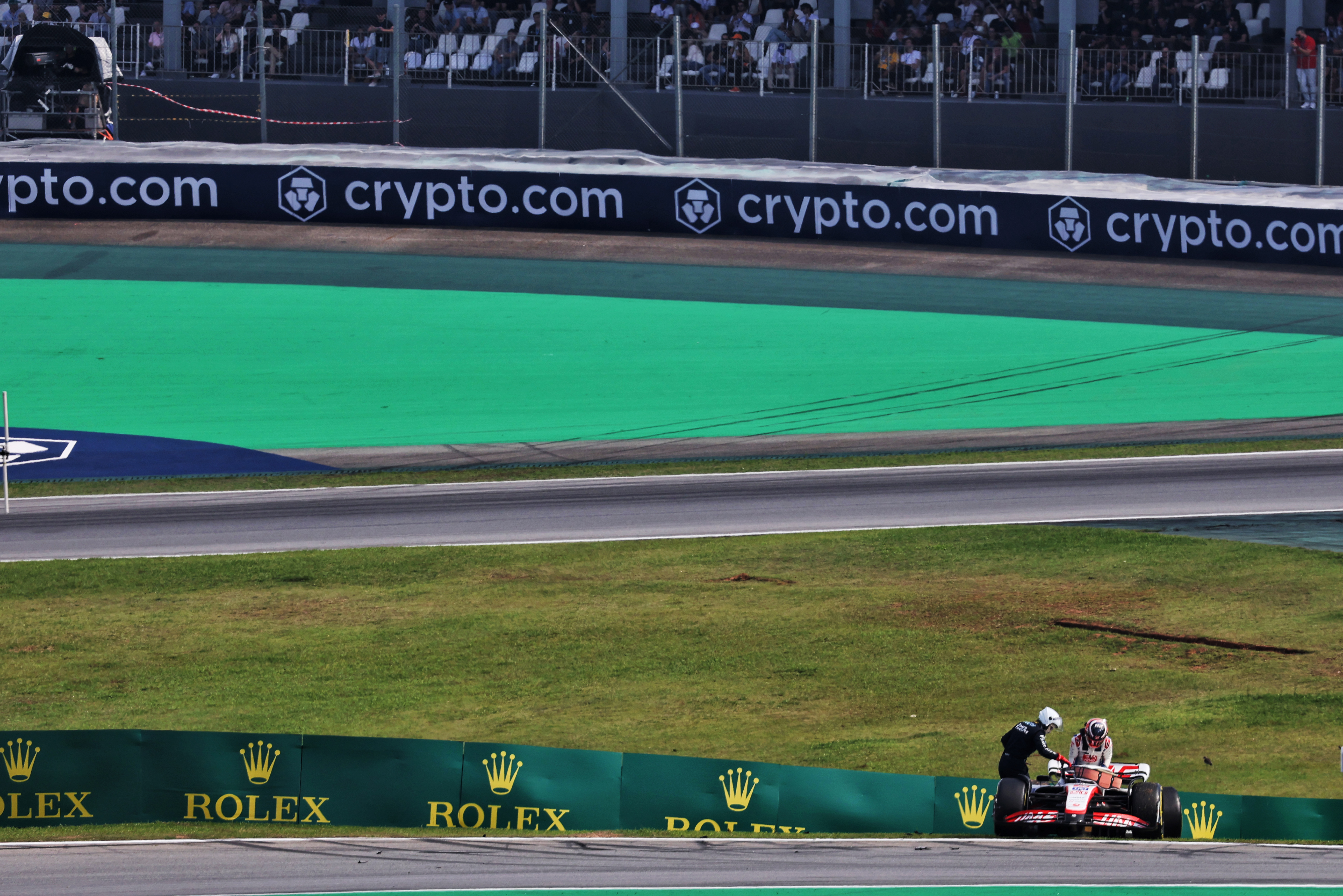 Motor Racing Formula One World Championship Brazilian Grand Prix Race Day Sao Paulo, Brazil