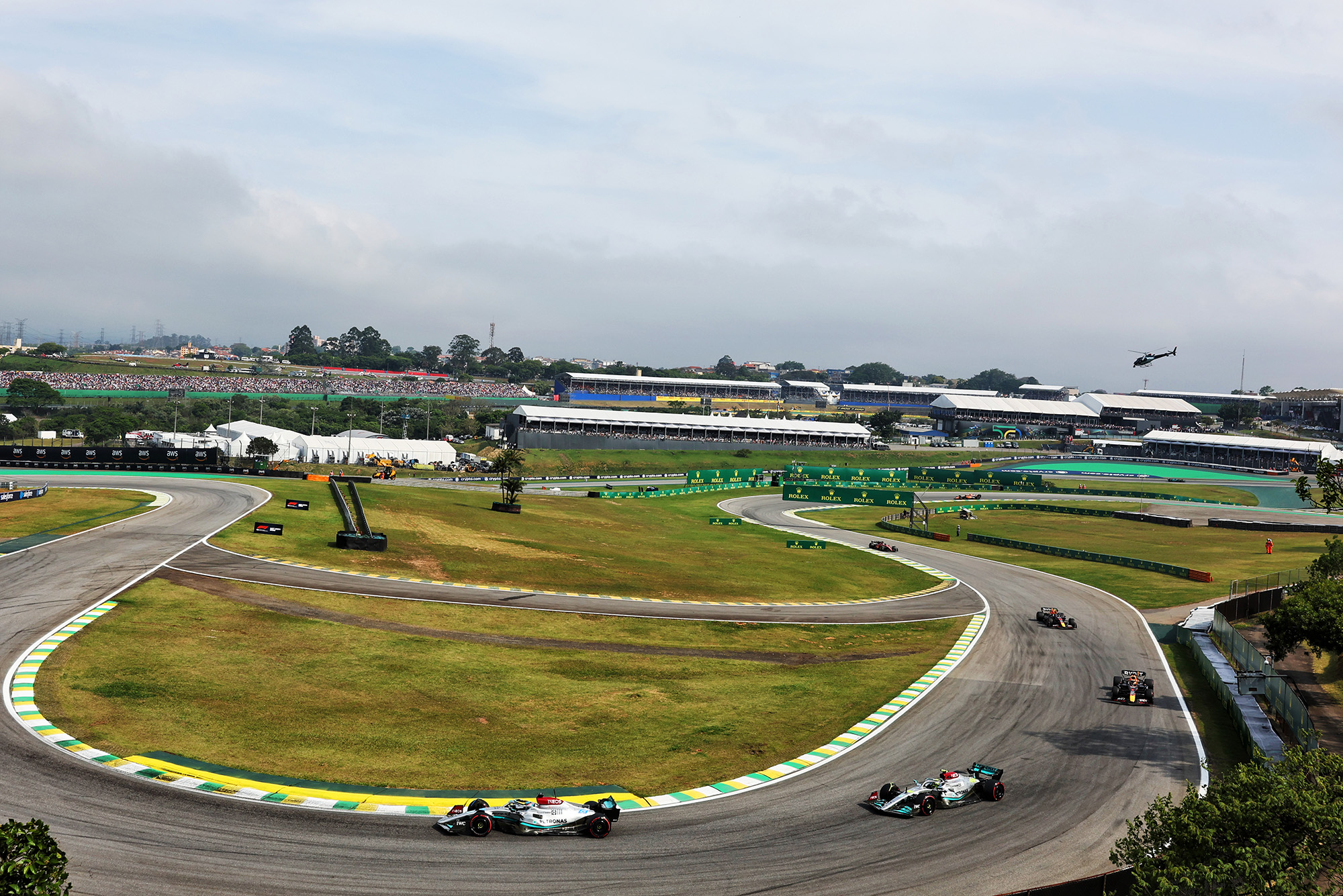 Motor Racing Formula One World Championship Brazilian Grand Prix Race Day Sao Paulo, Brazil