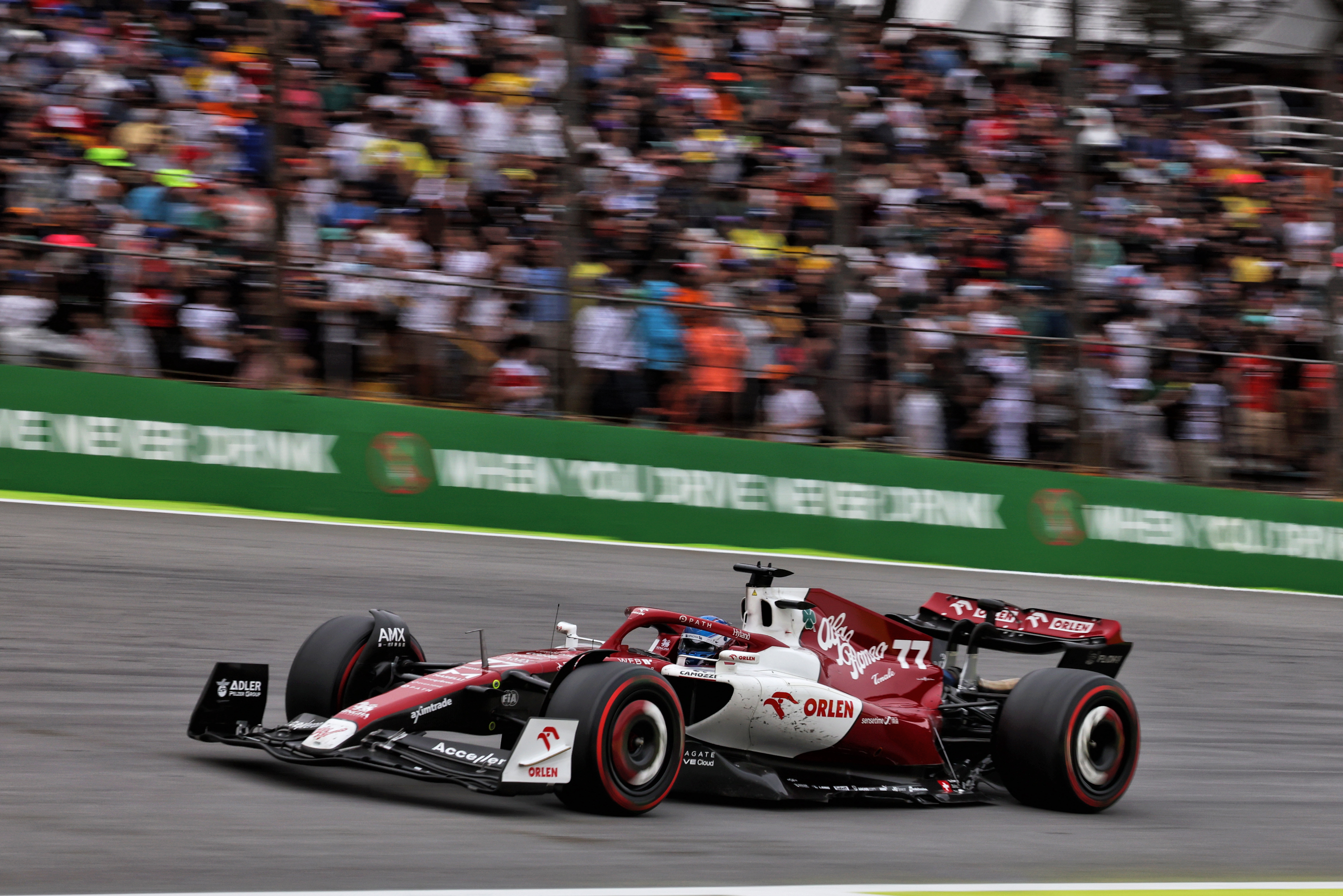 Motor Racing Formula One World Championship Brazilian Grand Prix Race Day Sao Paulo, Brazil