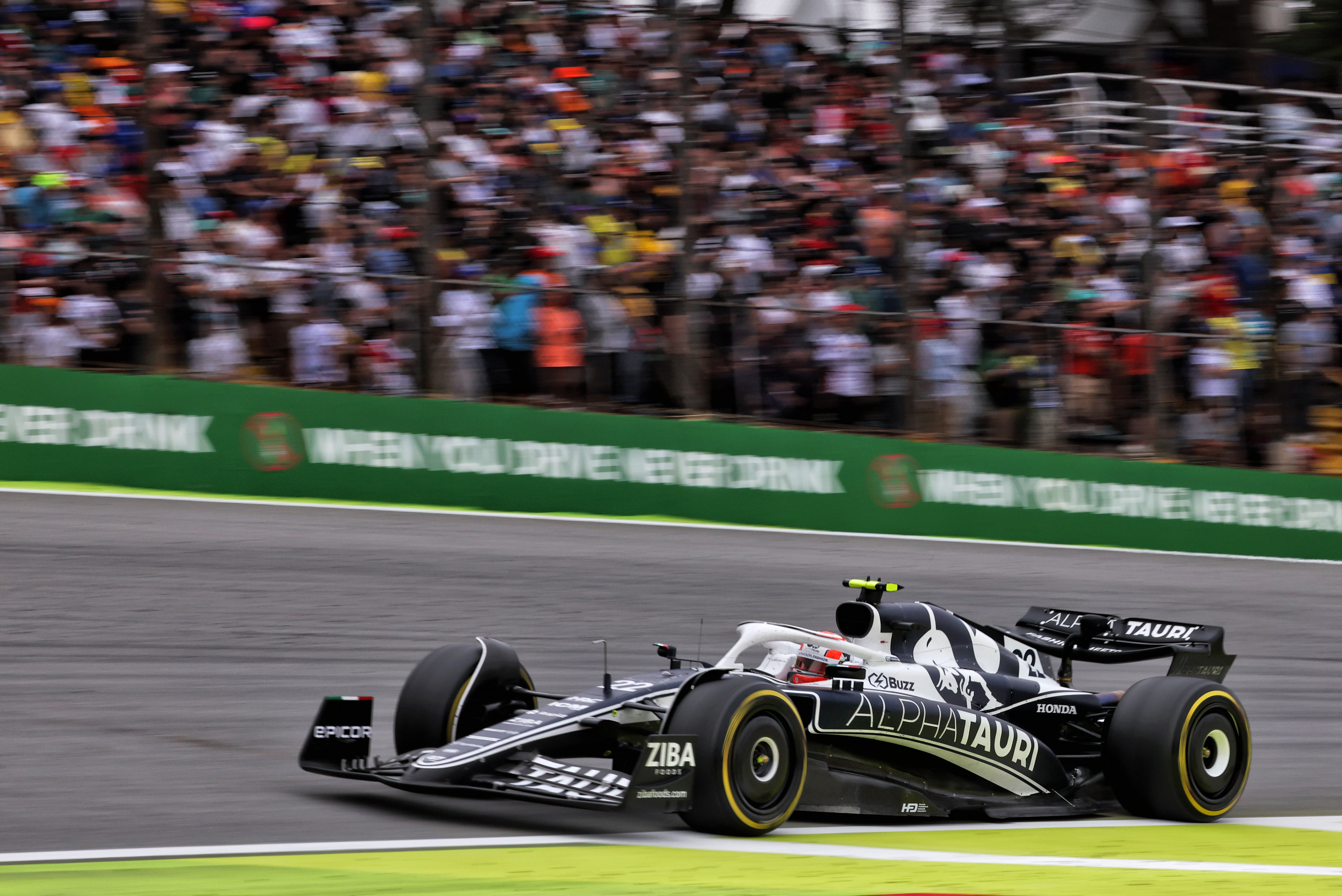 Motor Racing Formula One World Championship Brazilian Grand Prix Race Day Sao Paulo, Brazil