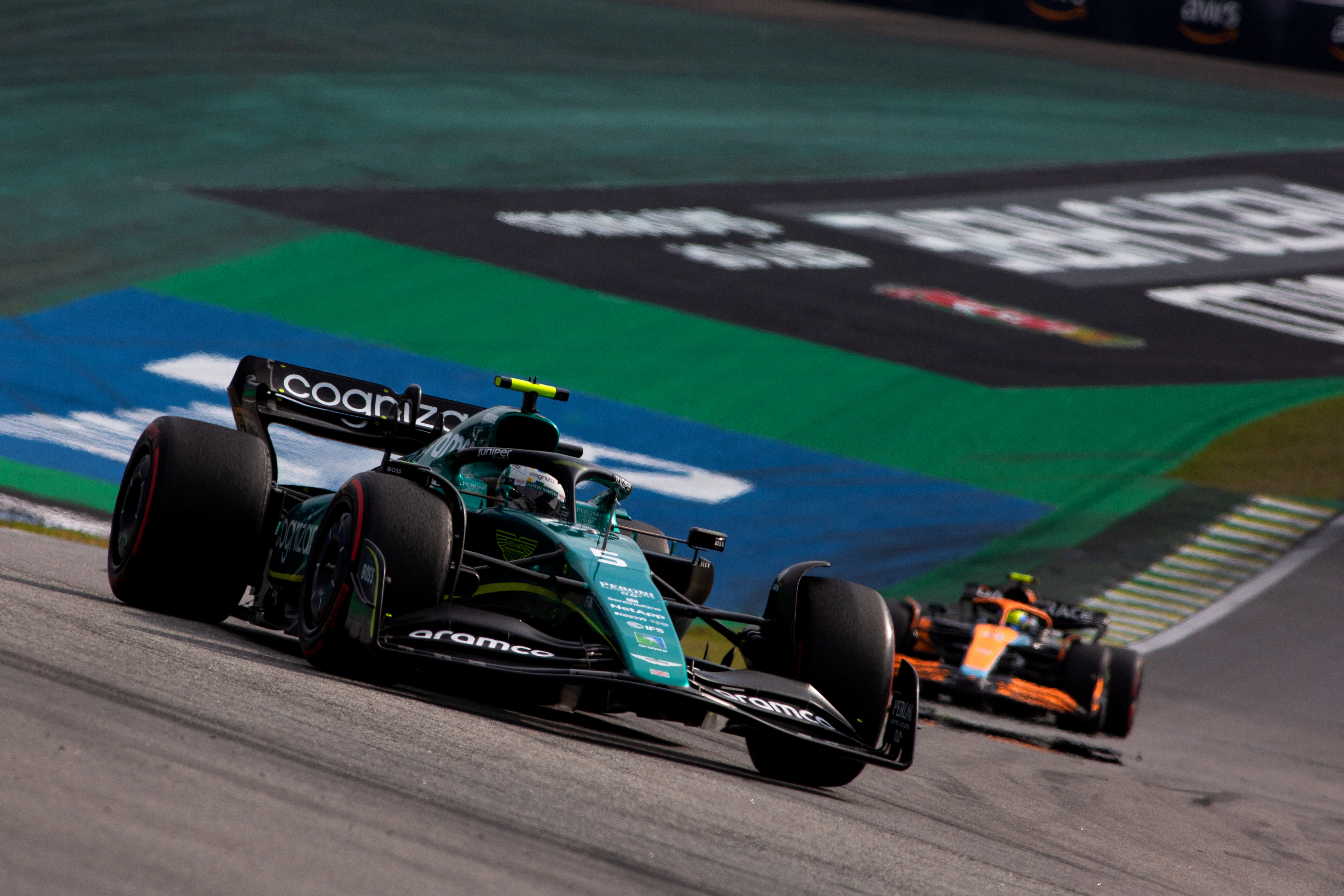 Motor Racing Formula One World Championship Brazilian Grand Prix Race Day Sao Paulo, Brazil