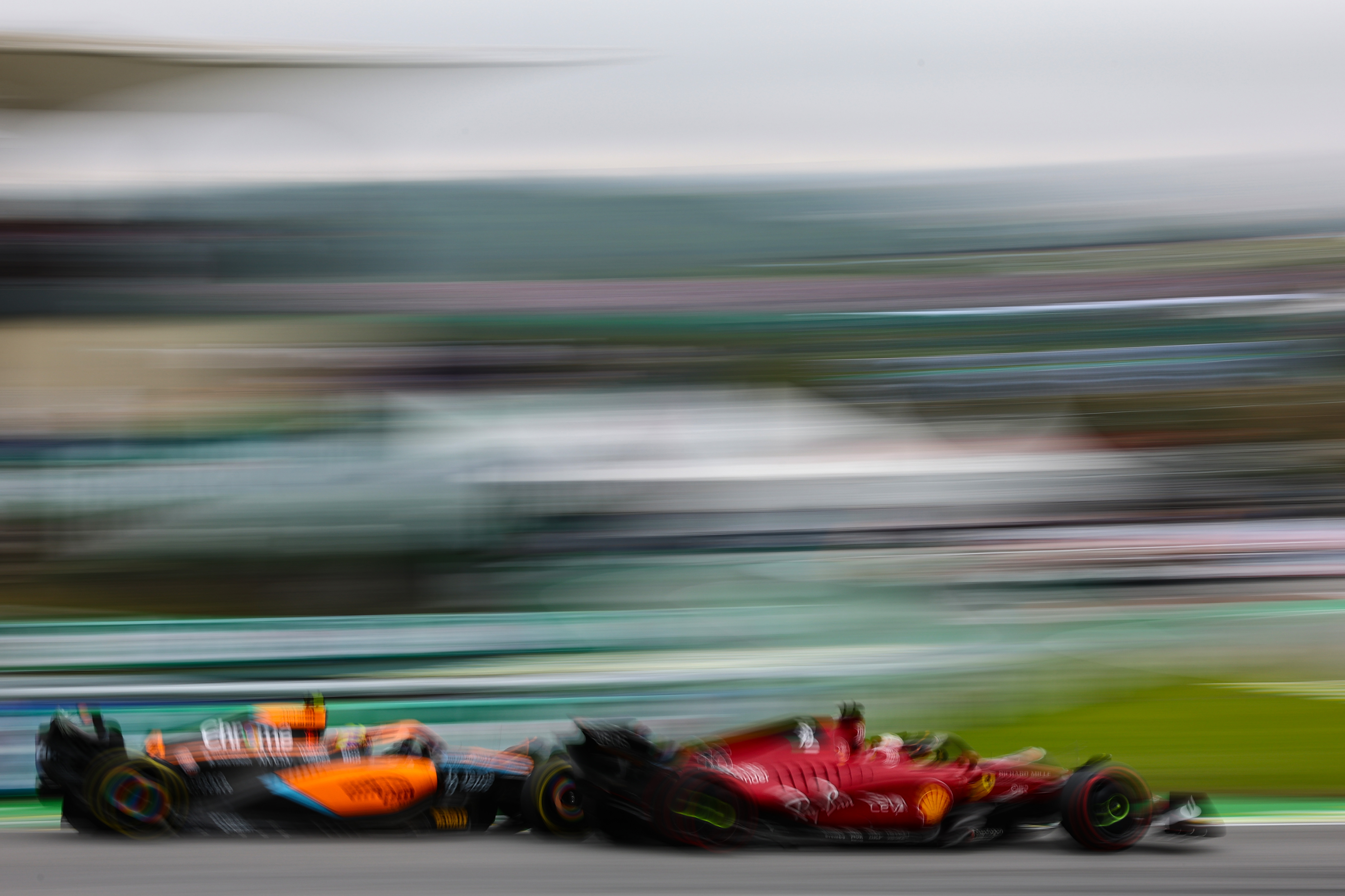 Motor Racing Formula One World Championship Brazilian Grand Prix Race Day Sao Paulo, Brazil