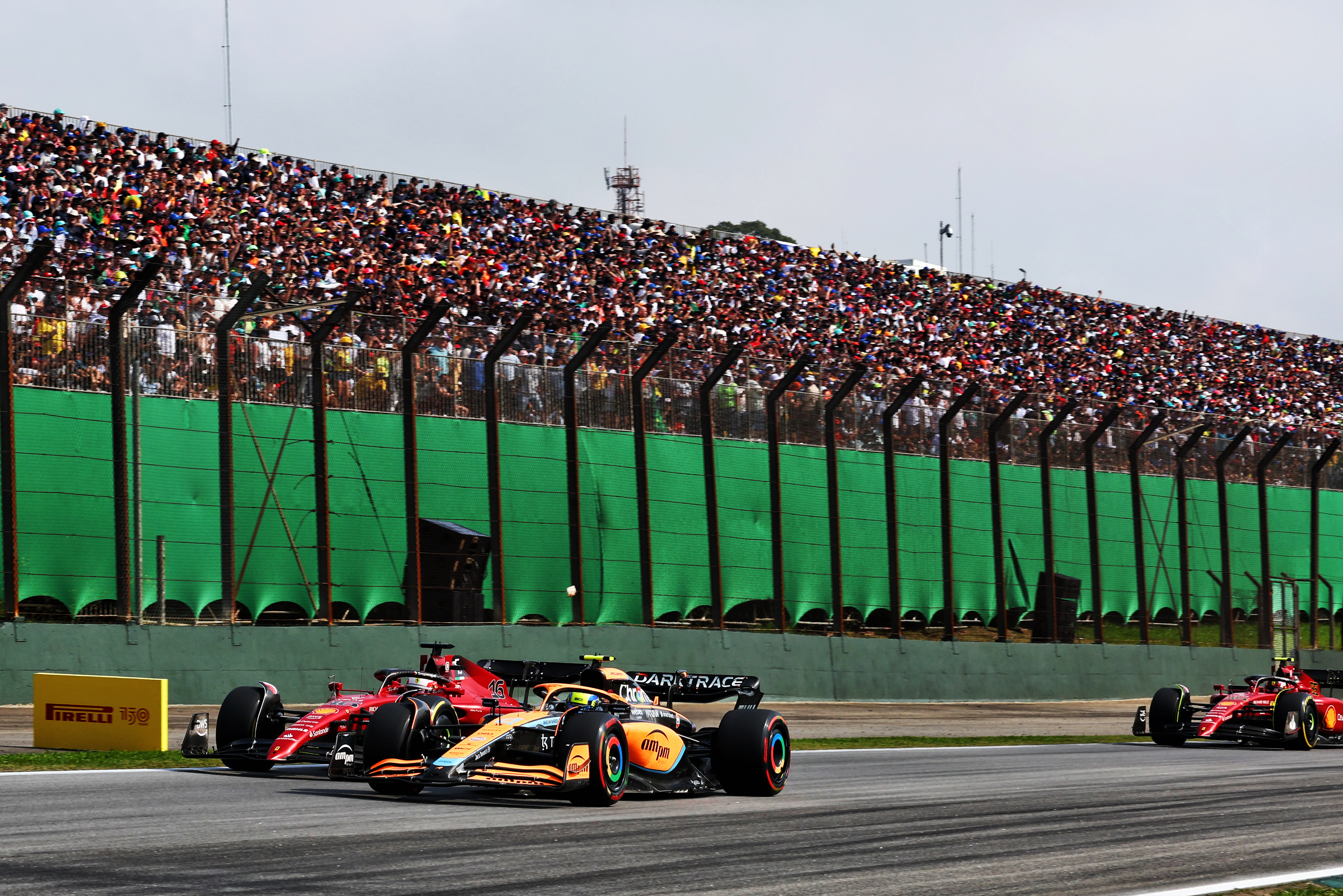 Motor Racing Formula One World Championship Brazilian Grand Prix Race Day Sao Paulo, Brazil