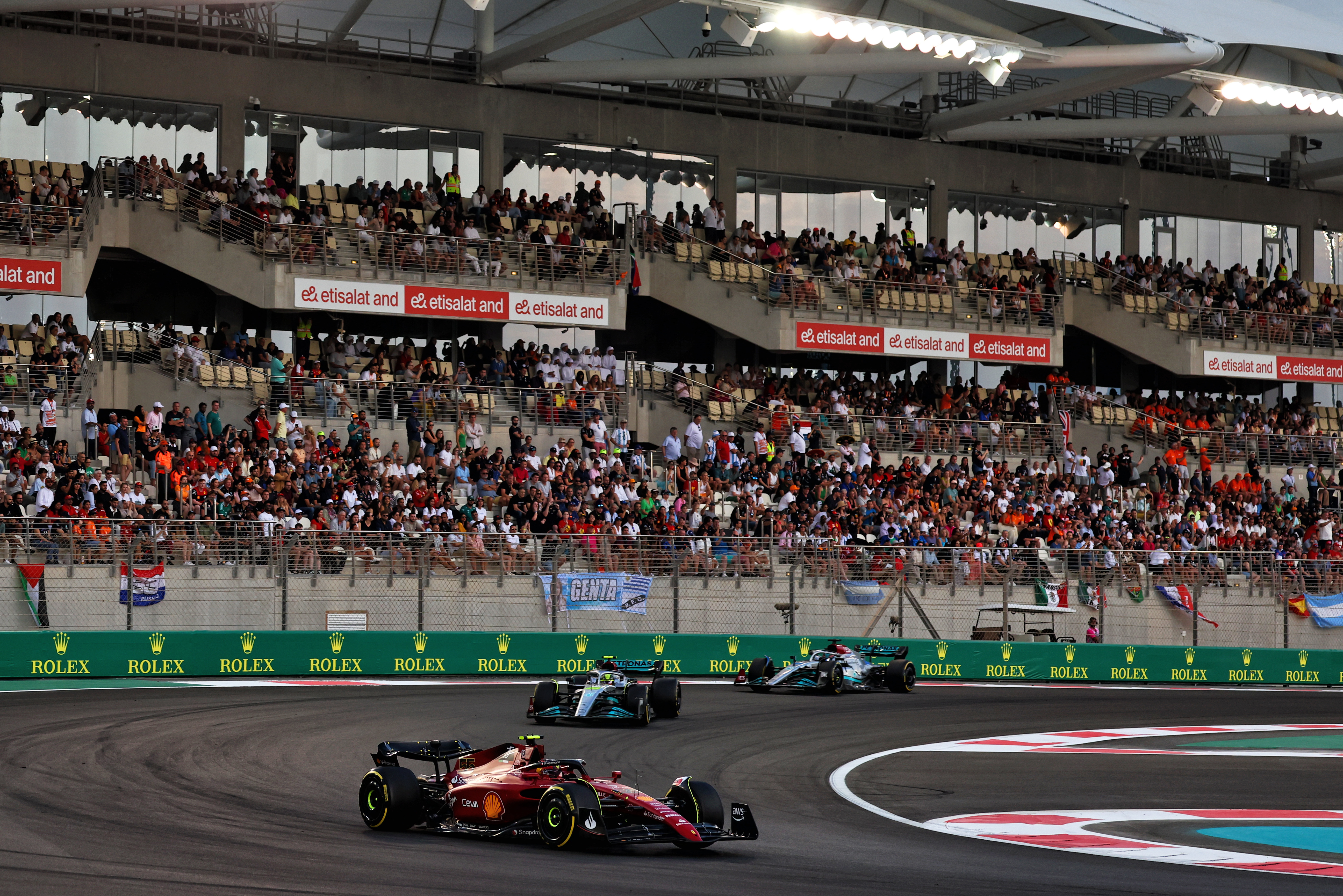 Motor Racing Formula One World Championship Abu Dhabi Grand Prix Race Day Abu Dhabi, Uae