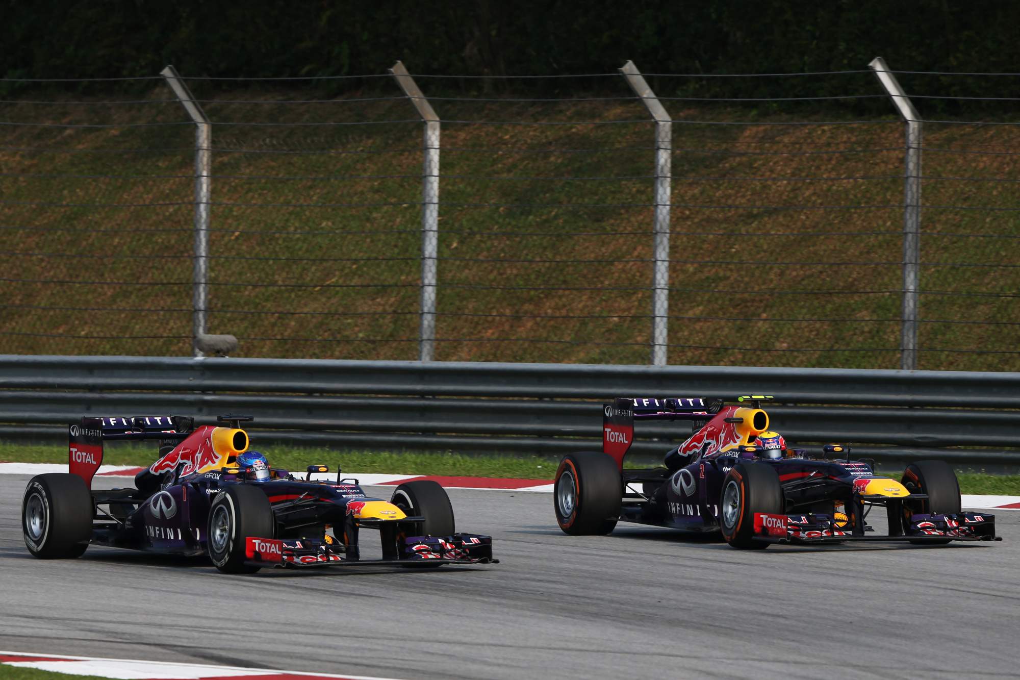 Motor Racing Formula One World Championship Malaysian Grand Prix Race Day Sepang, Malaysia