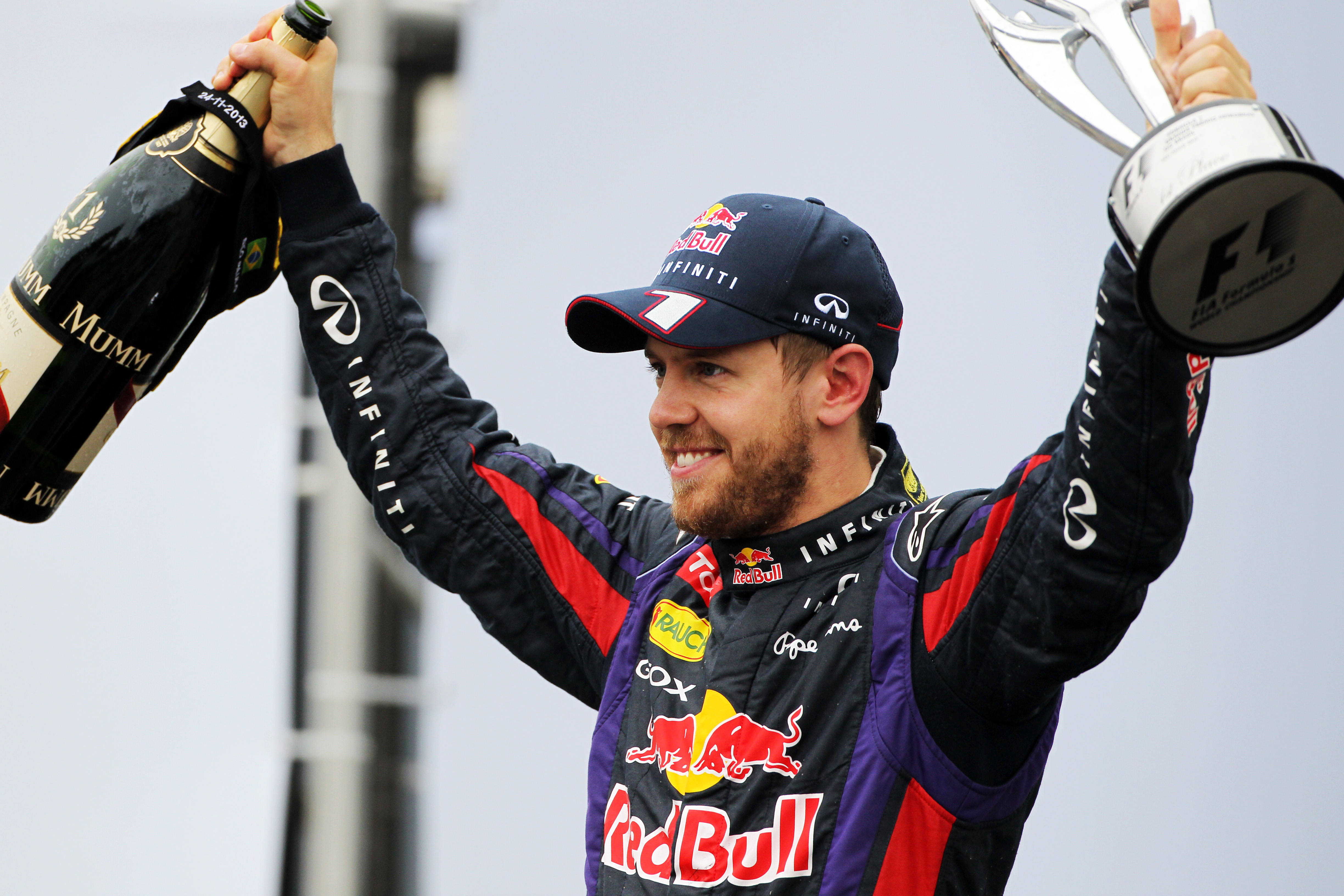 Motor Racing Formula One World Championship Brazilian Grand Prix Race Day Sao Paulo, Brazil