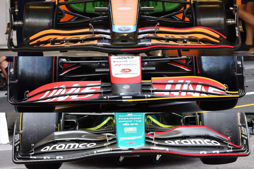 Gary Anderson assesses every F1 team’s front wing design