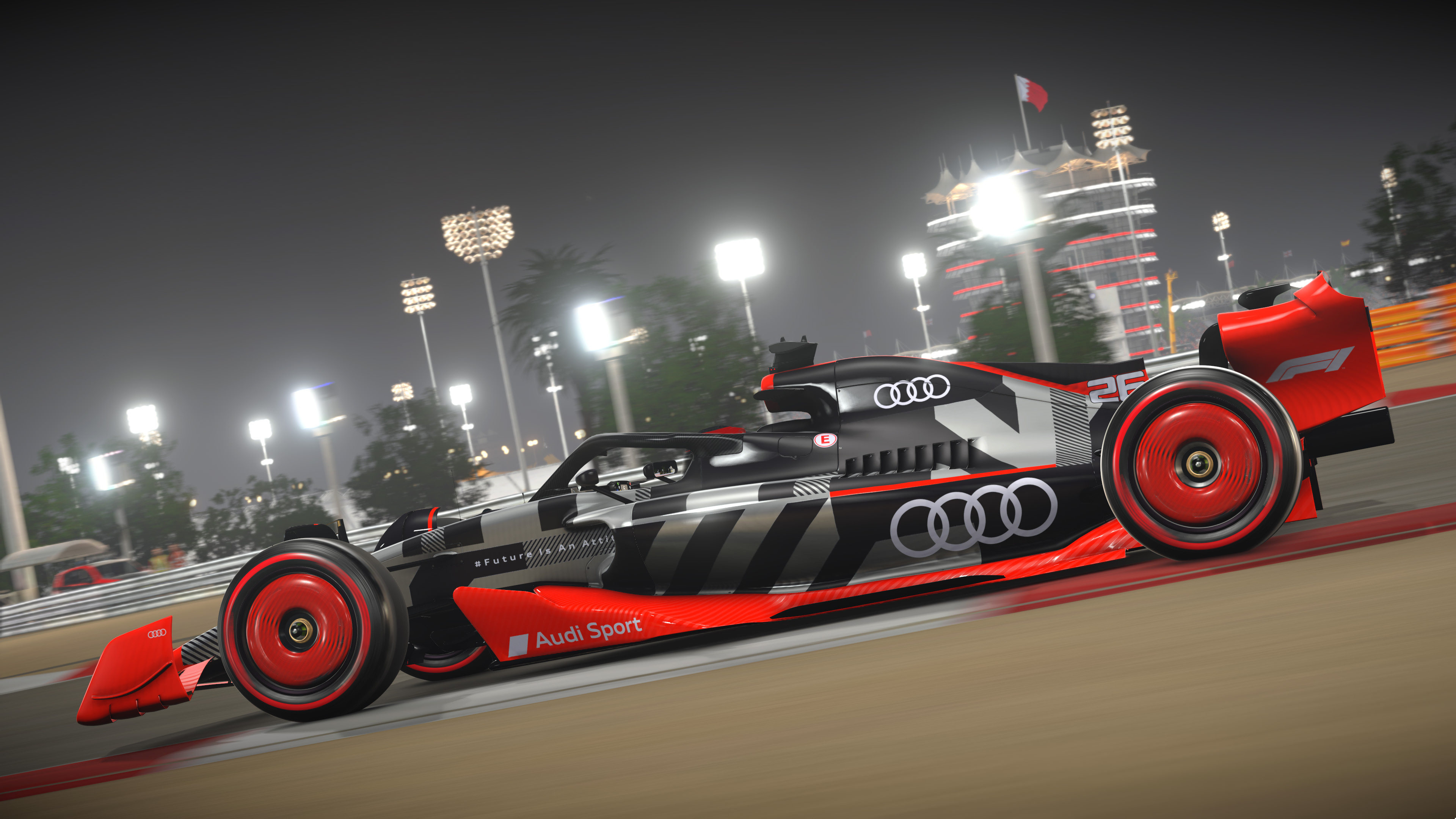 Showcar With Audi F1 Launch Livery