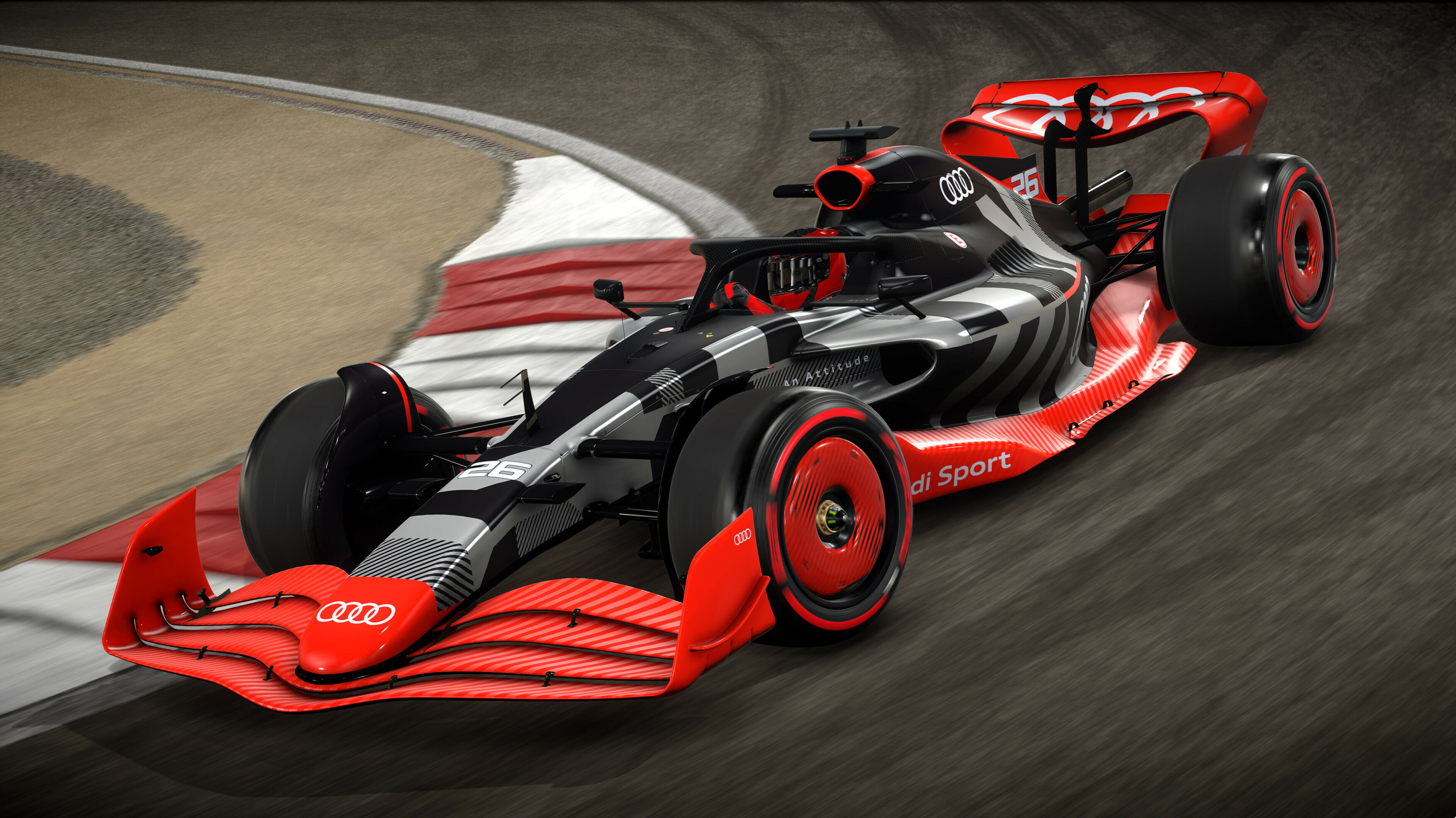 Showcar With Audi F1 Launch Livery