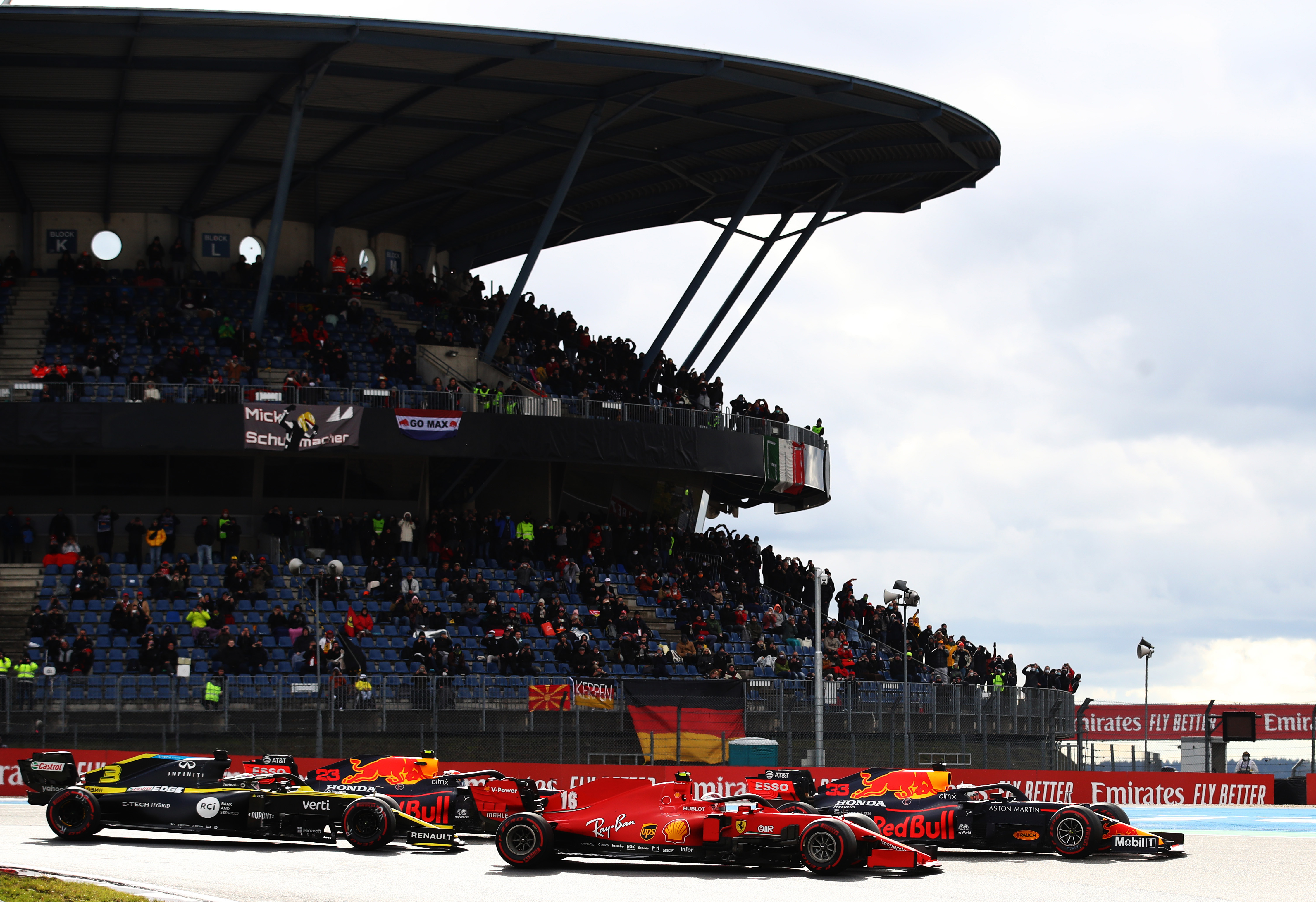 Motor Racing Formula One World Championship Eifel Grand Prix Race Day Nurbugring, Germany