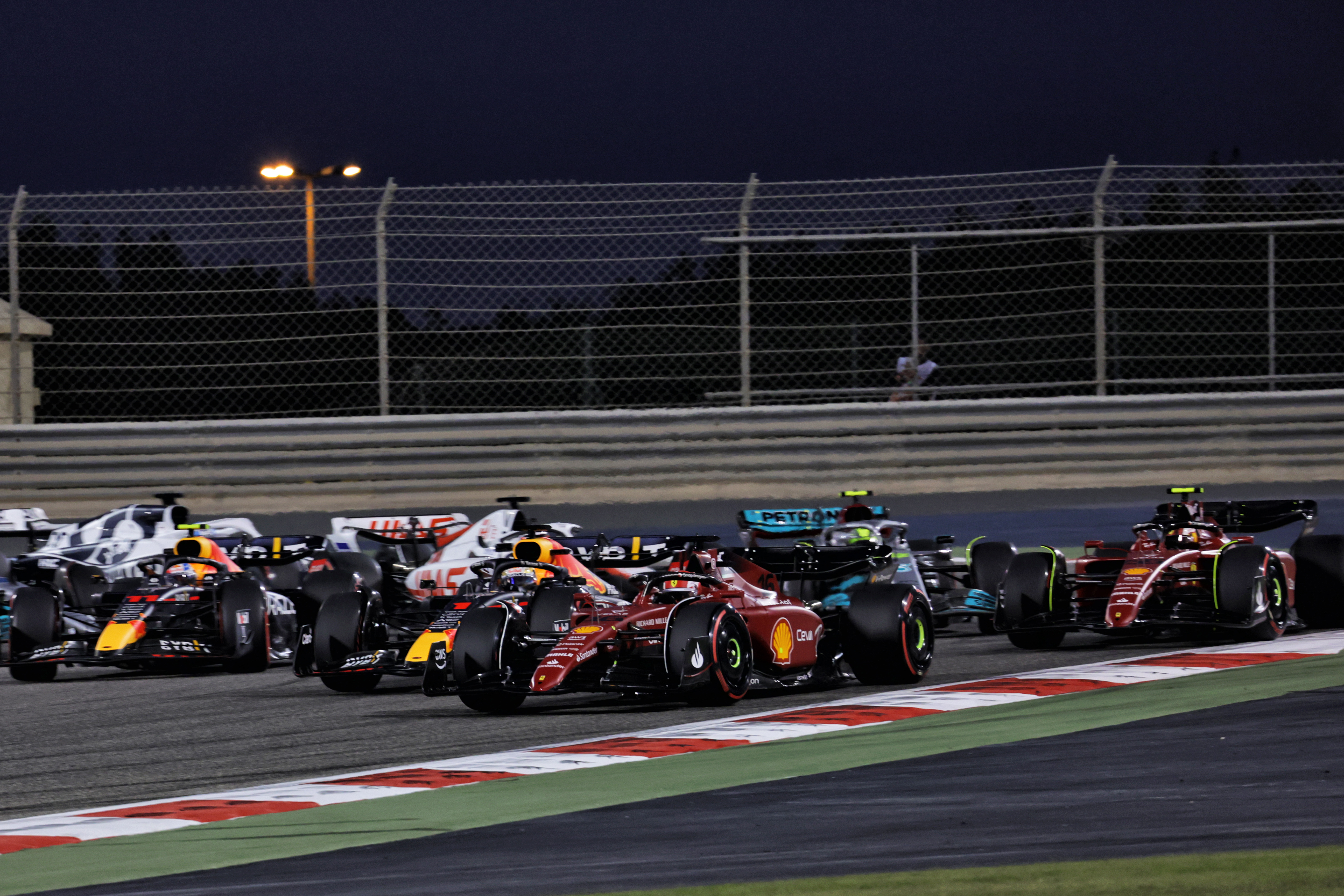 Motor Racing Formula One World Championship Bahrain Grand Prix Race Day Sakhir, Bahrain