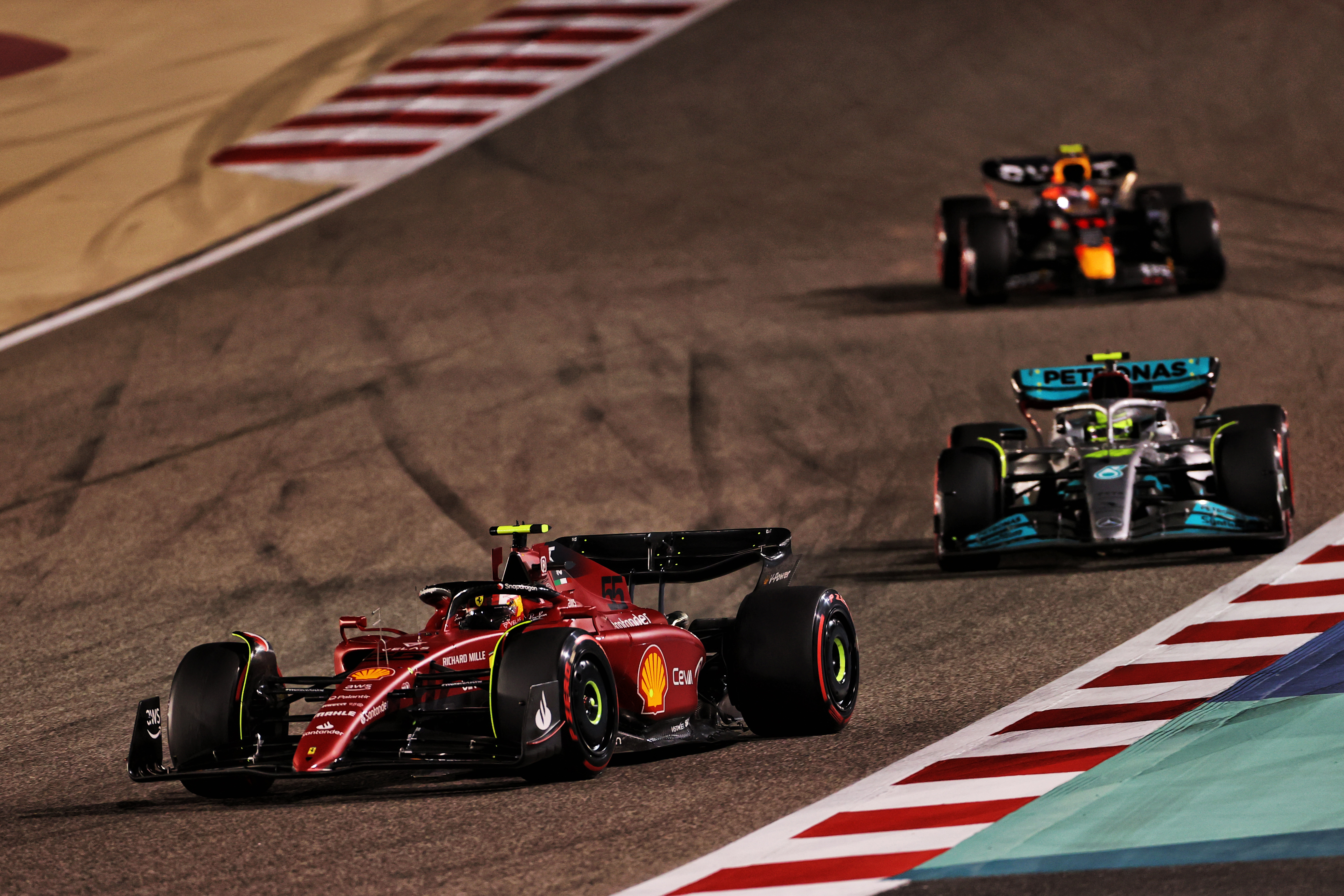 Motor Racing Formula One World Championship Bahrain Grand Prix Race Day Sakhir, Bahrain