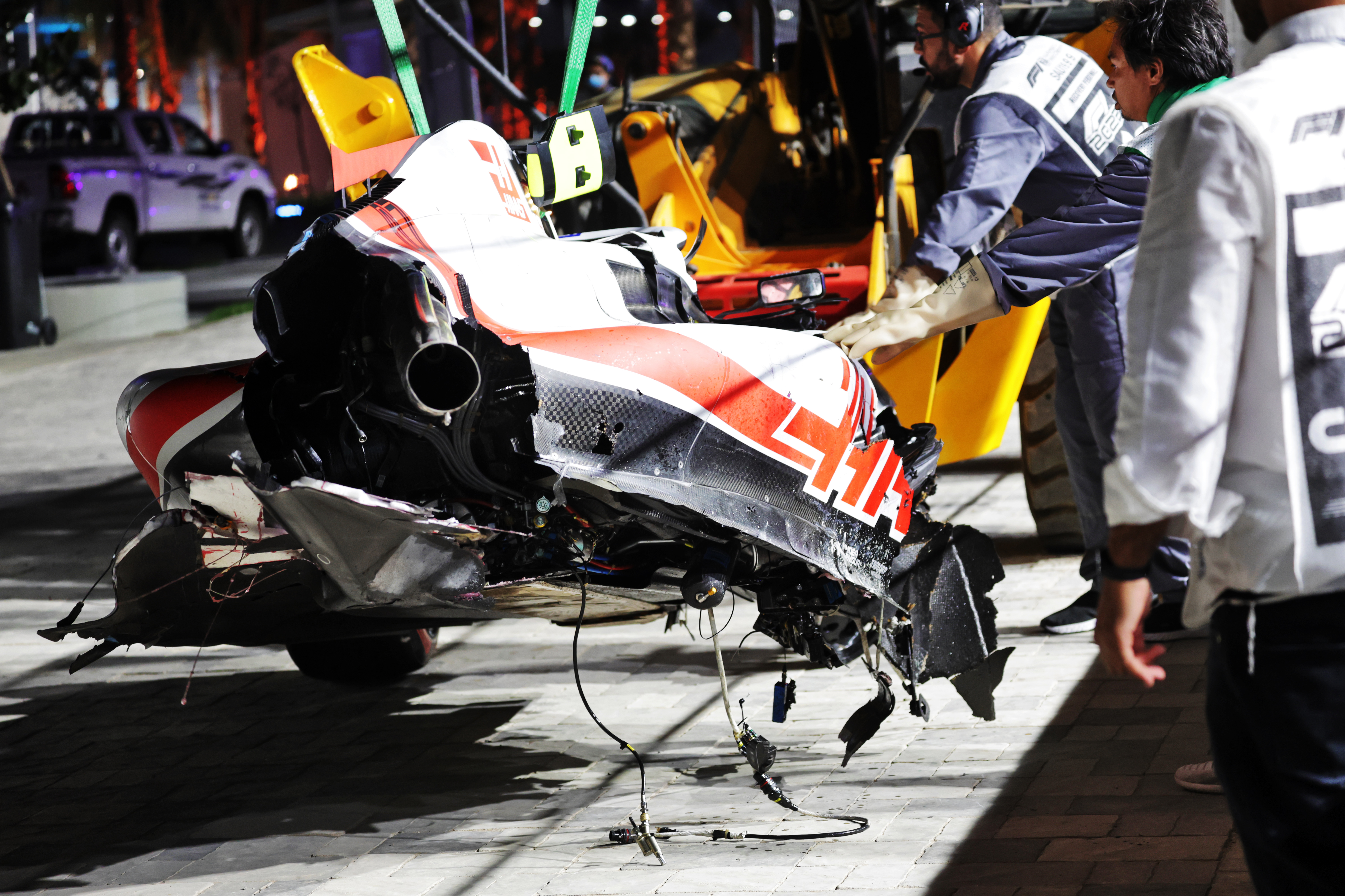 Motor Racing Formula One World Championship Saudi Arabian Grand Prix Qualifying Day Jeddah, Saudi Arabia