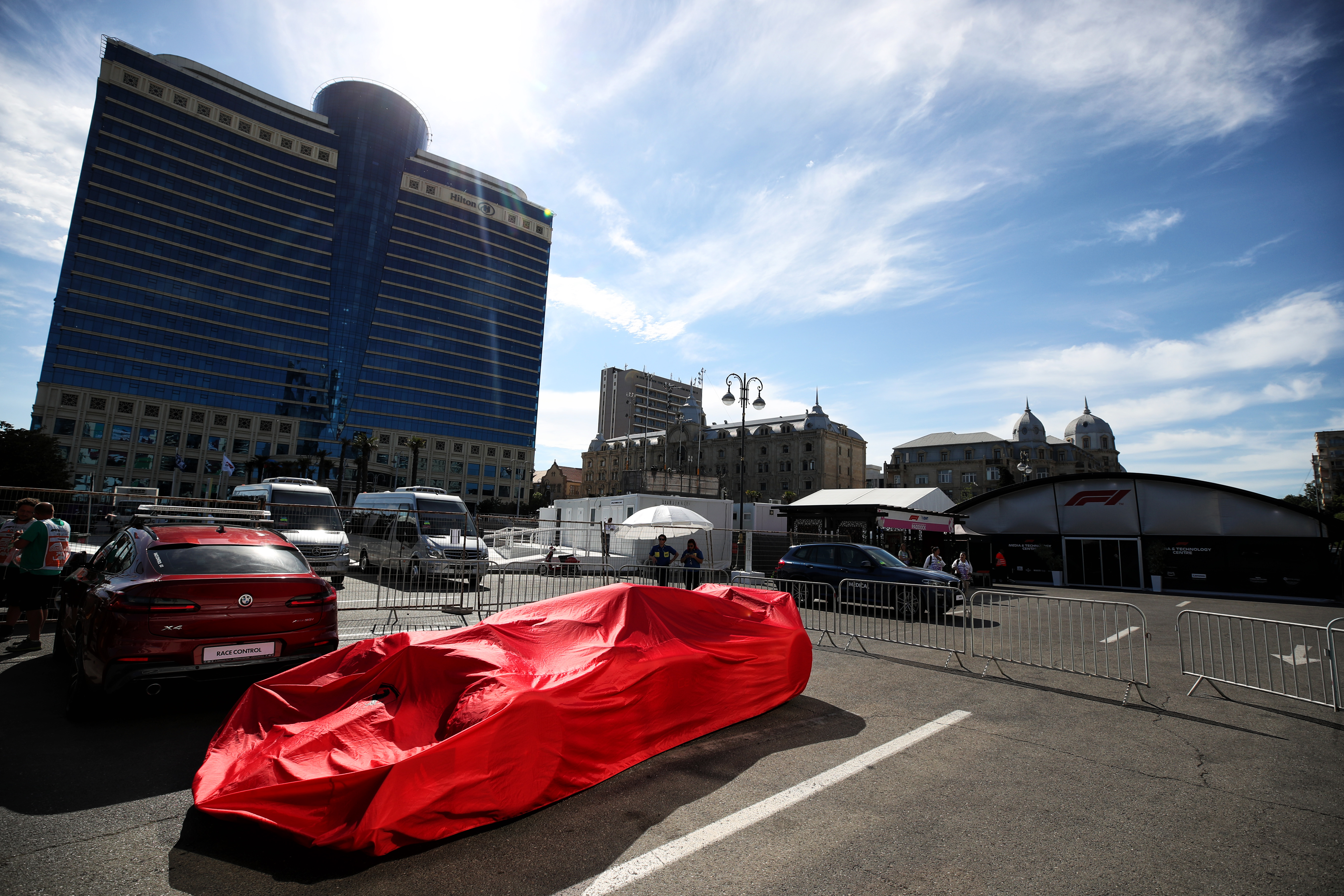 Motor Racing Formula One World Championship Azerbaijan Grand Prix Race Day Baku, Azerbaijan