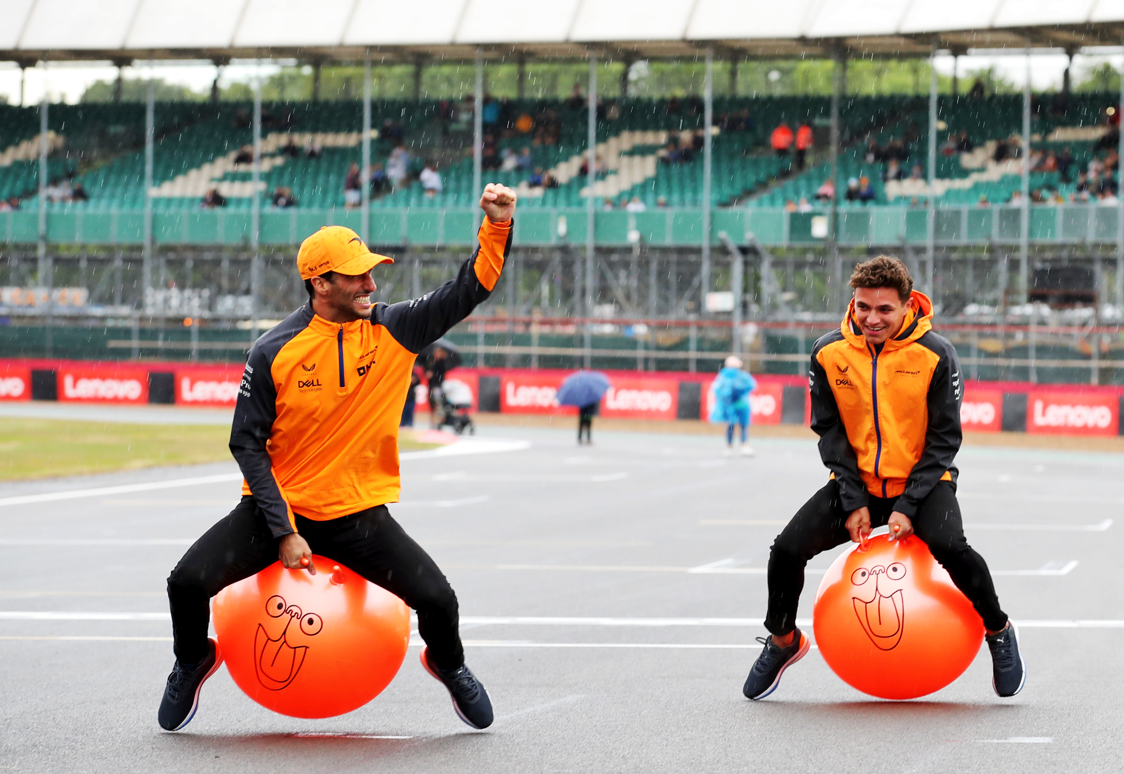 Motor Racing Formula One World Championship British Grand Prix Preparation Day Silverstone, England