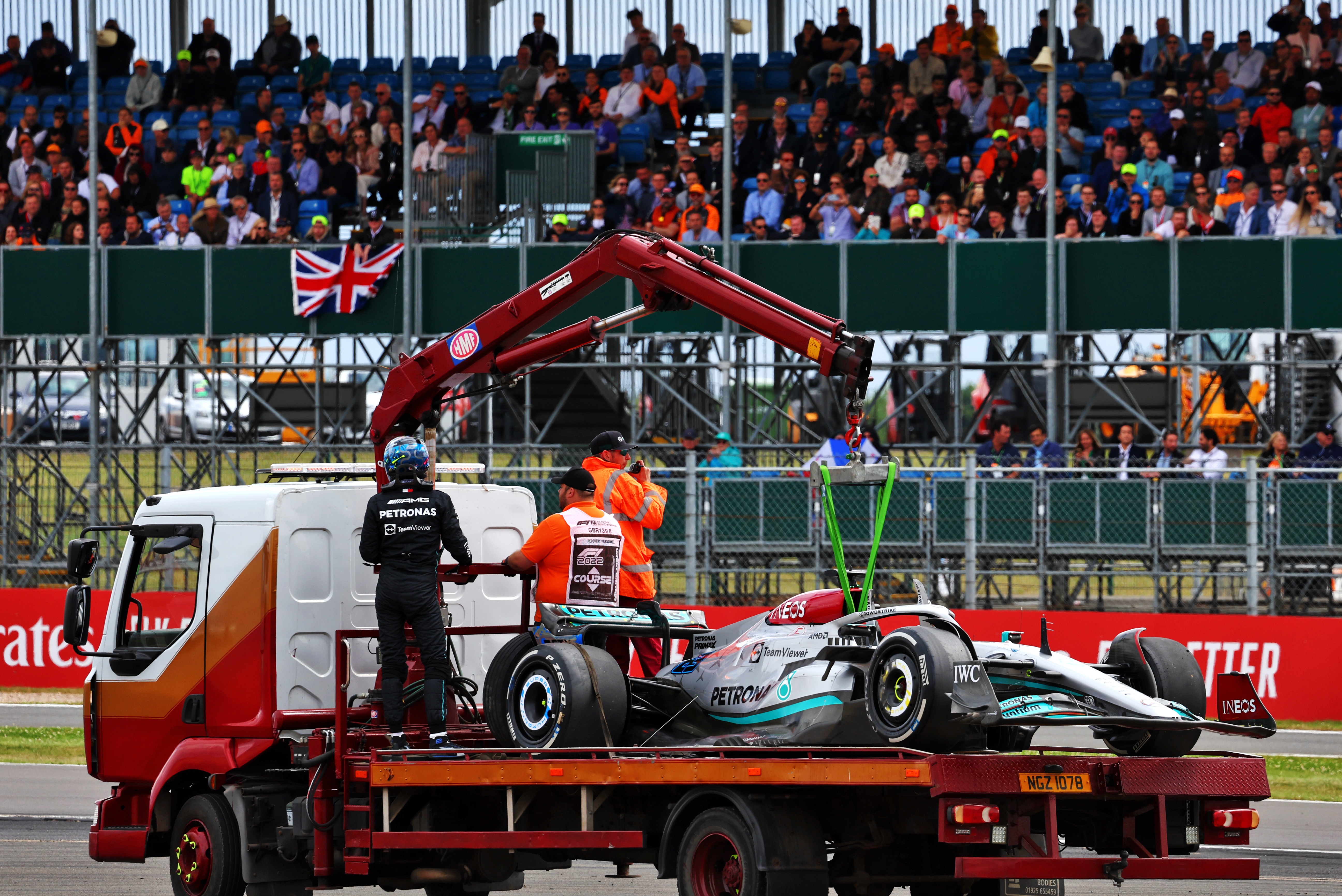 Motor Racing Formula One World Championship British Grand Prix Race Day Silverstone, England