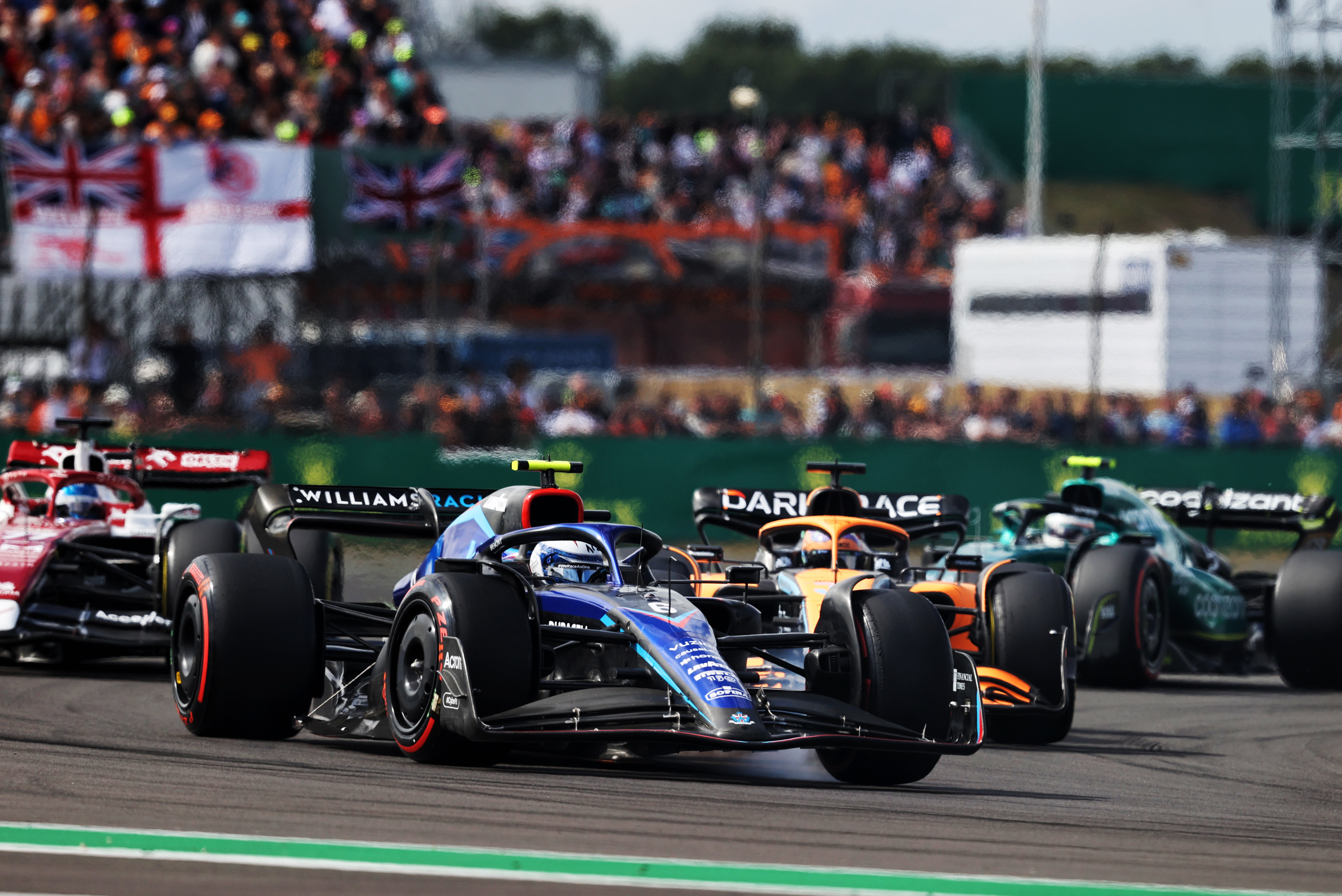 Motor Racing Formula One World Championship British Grand Prix Race Day Silverstone, England