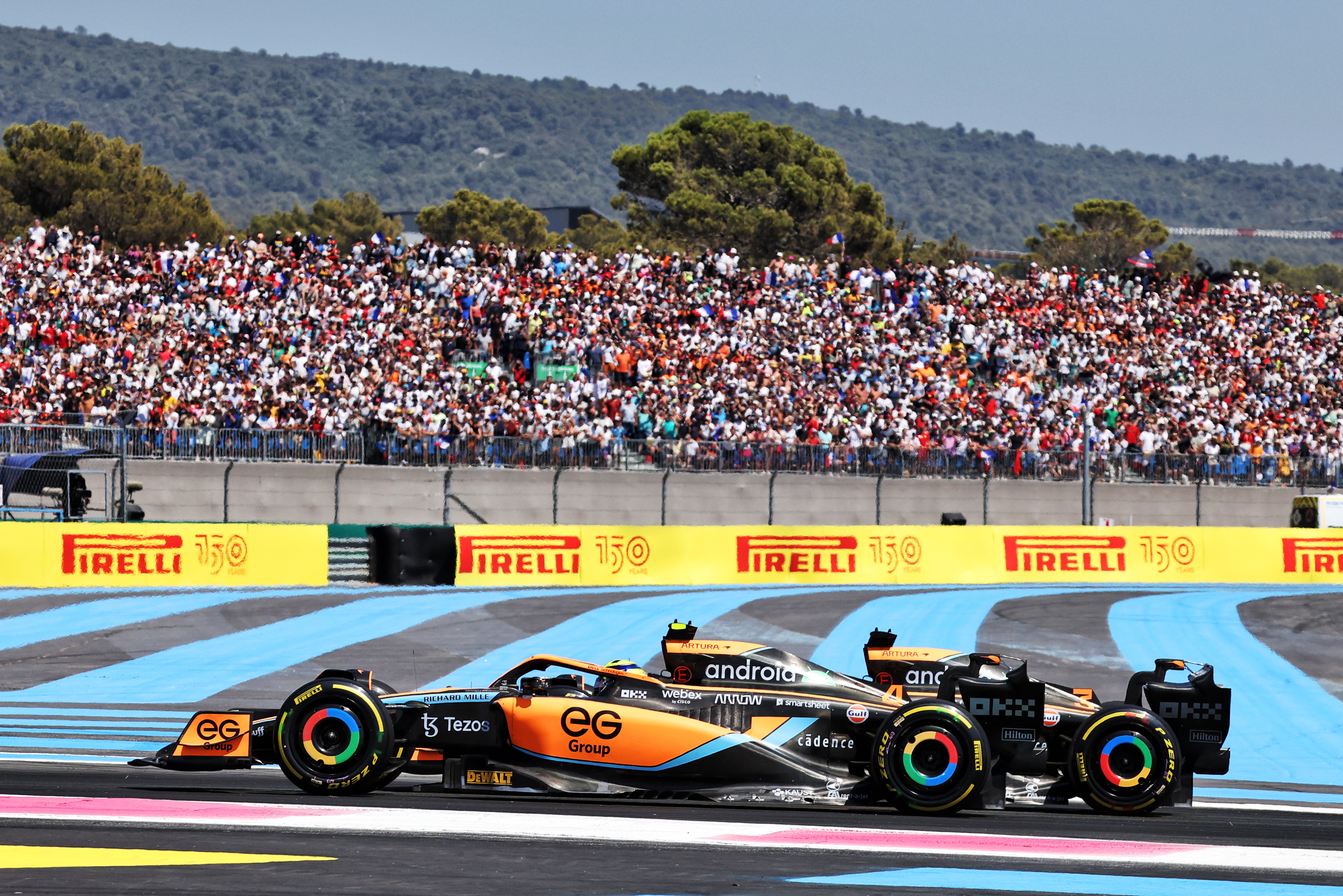 Motor Racing Formula One World Championship French Grand Prix Race Day Paul Ricard, France