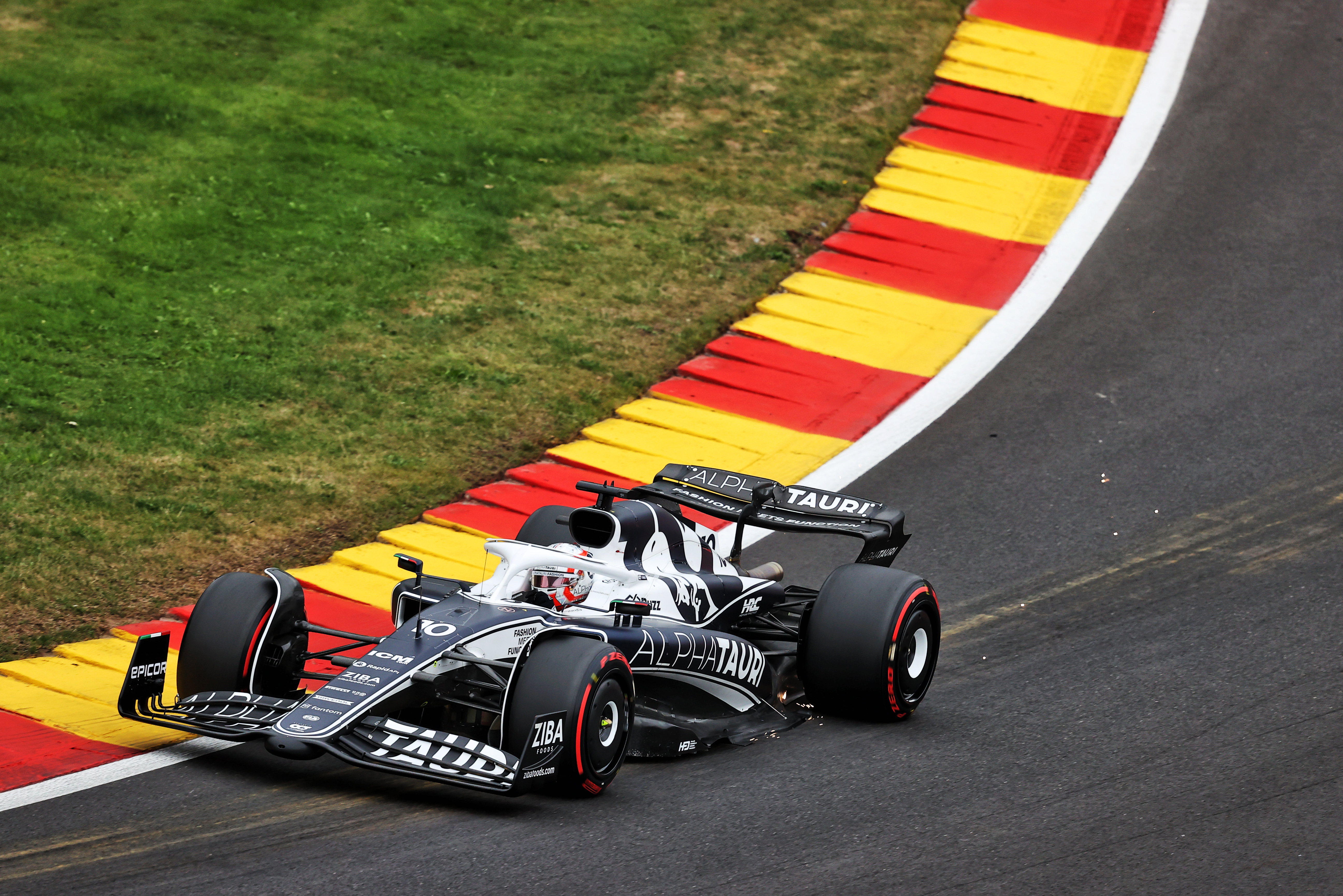 Motor Racing Formula One World Championship Belgian Grand Prix Qualifying Day Spa Francorchamps, Belgium