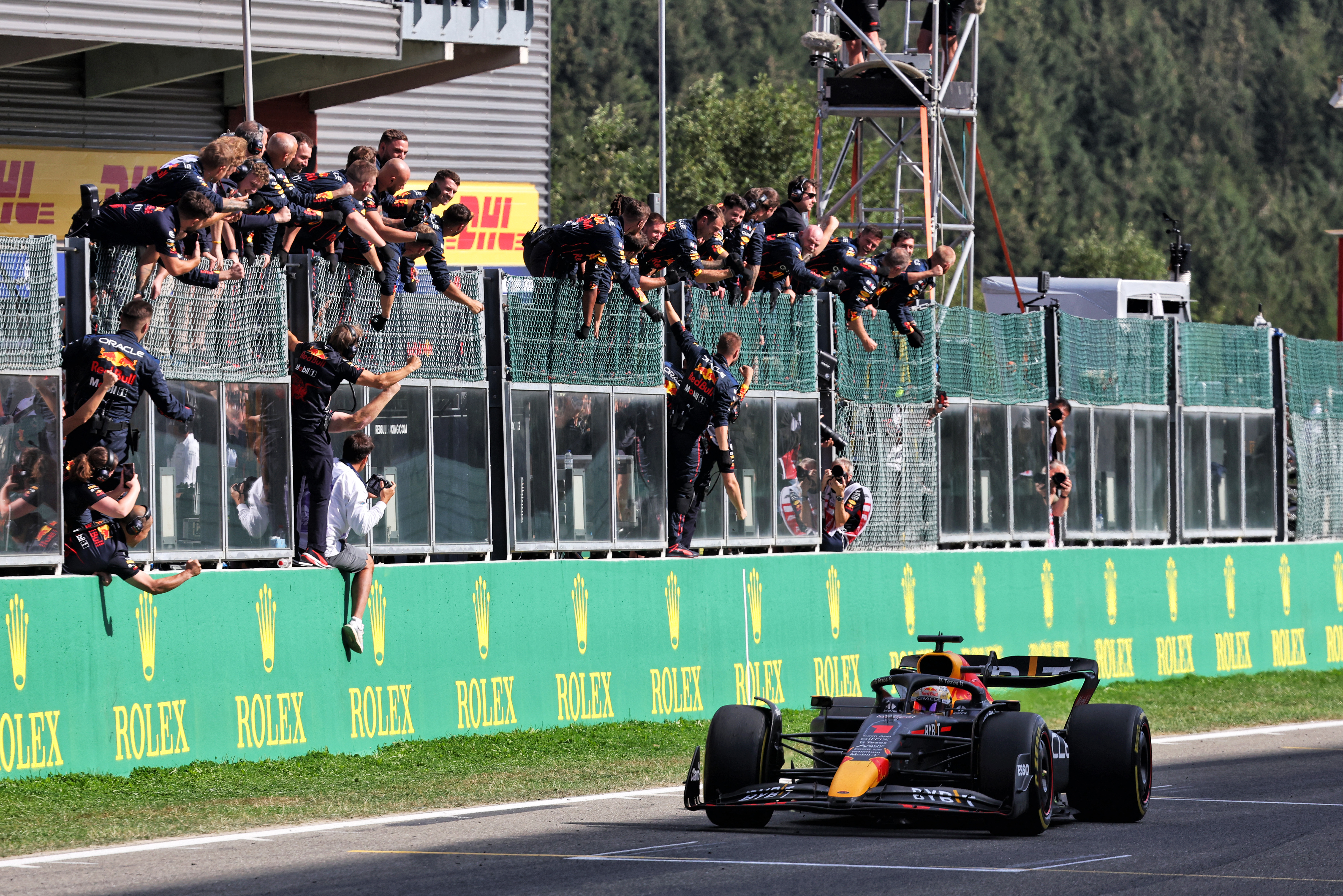 Motor Racing Formula One World Championship Belgian Grand Prix Race Day Spa Francorchamps, Belgium