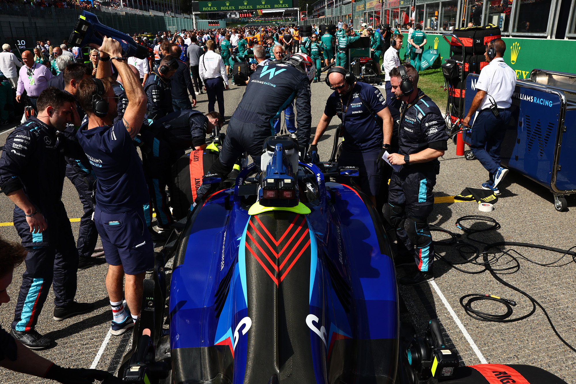 Motor Racing Formula One World Championship Belgian Grand Prix Race Day Spa Francorchamps, Belgium