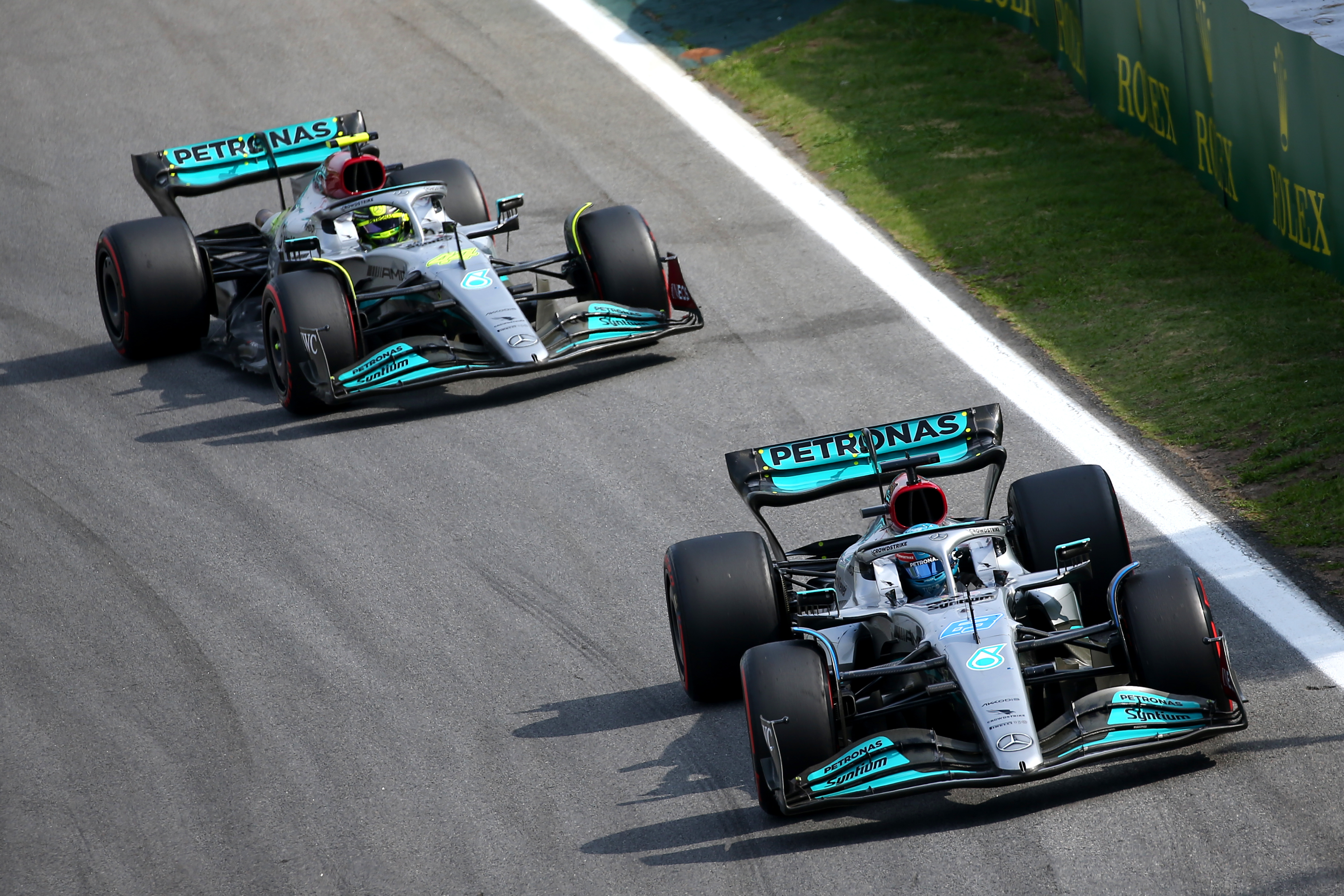 Motor Racing Formula One World Championship Brazilian Grand Prix Race Day Sao Paulo, Brazil