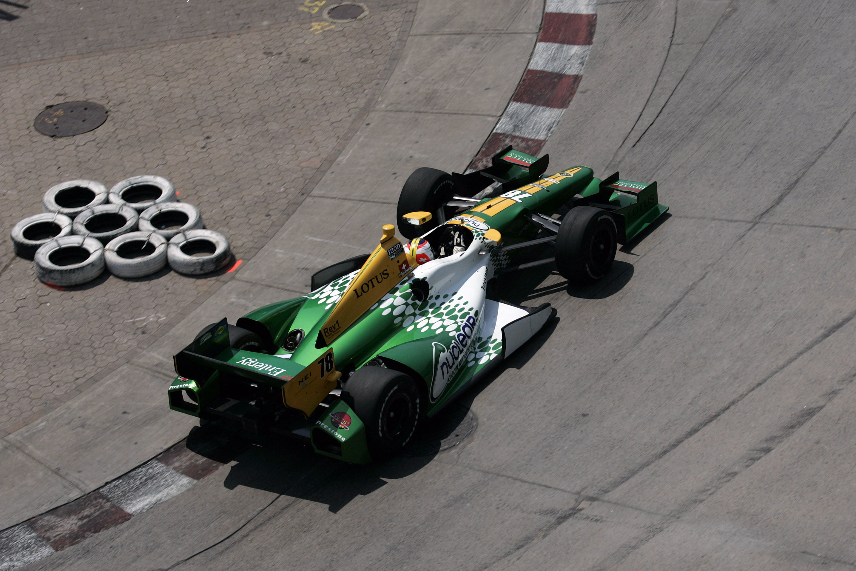 Motor Racing Izod Indycar Series Round 10 Streets Of Toronto, Canada