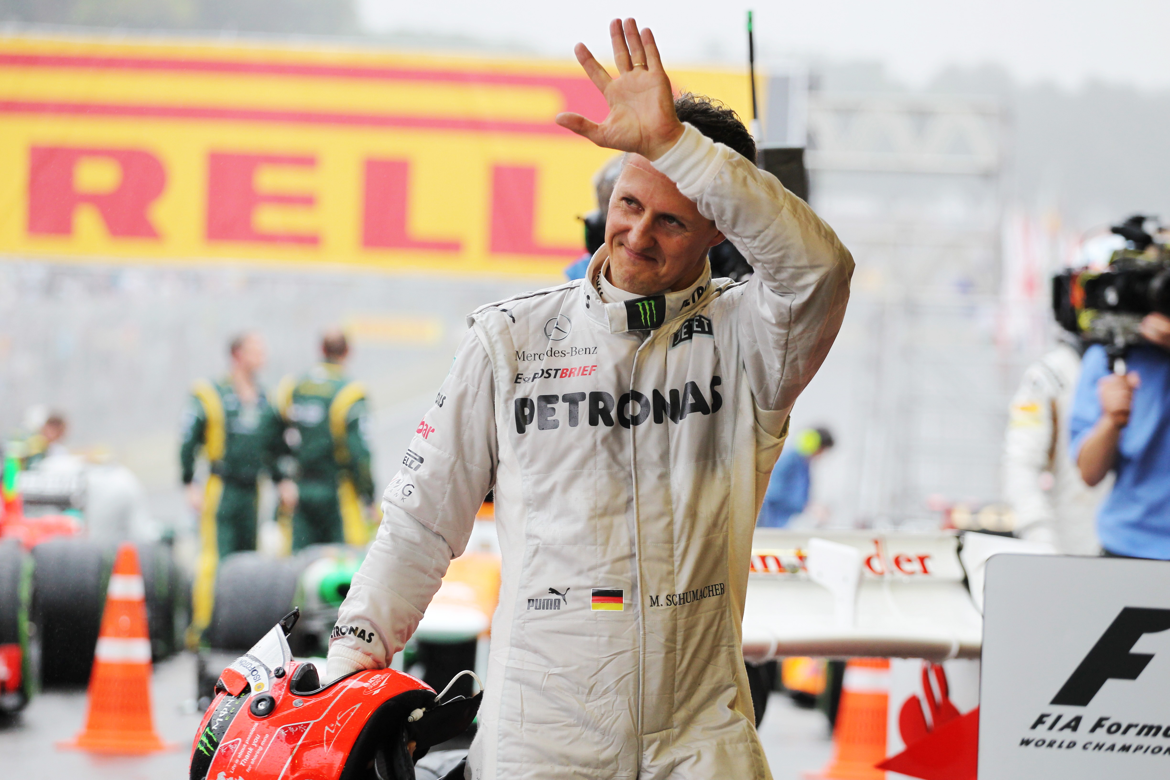 Motor Racing Formula One World Championship Brazilian Grand Prix Race Day Sao Paulo, Brazil