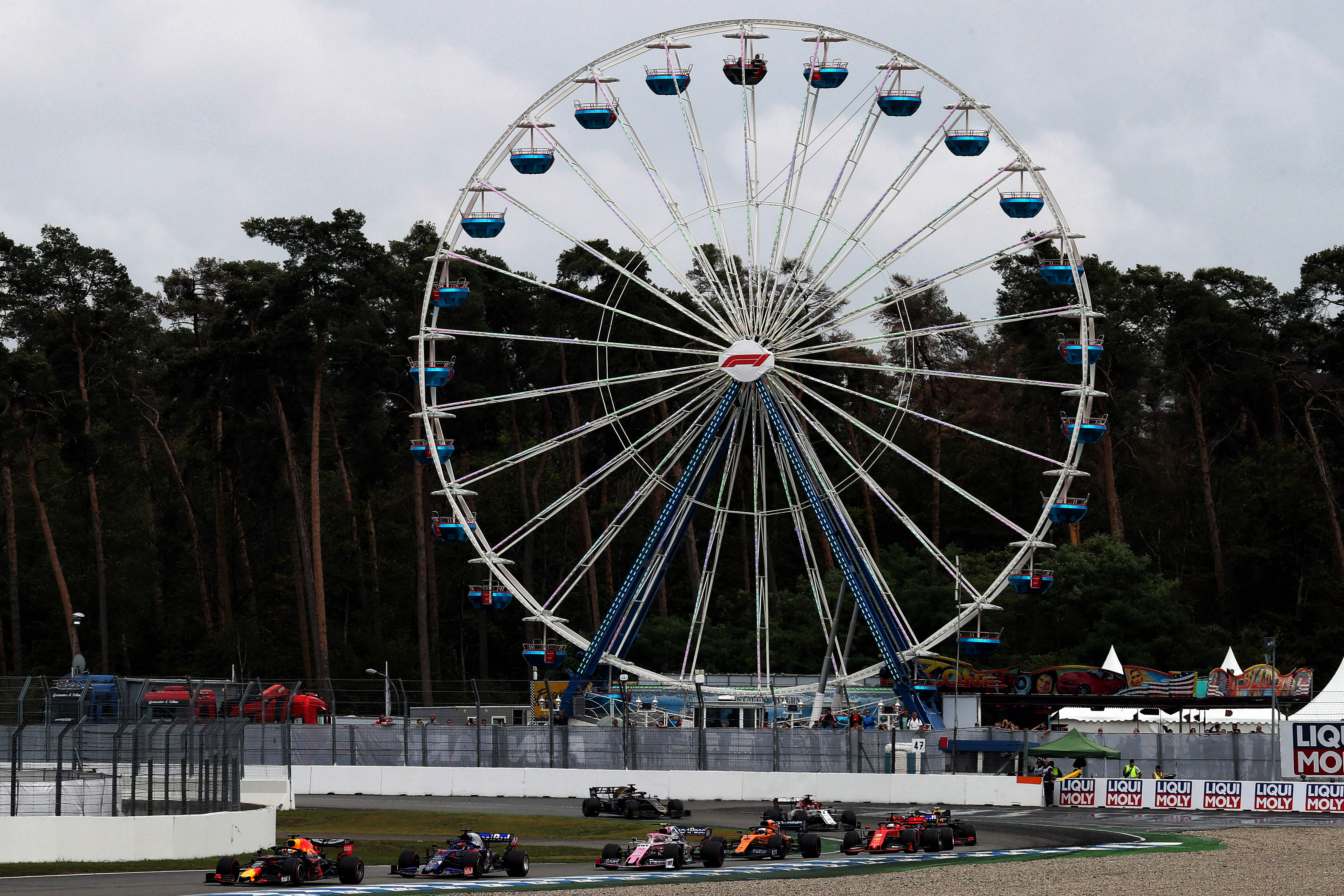 Motor Racing Formula One World Championship German Grand Prix Race Day Hockenheim, Germany