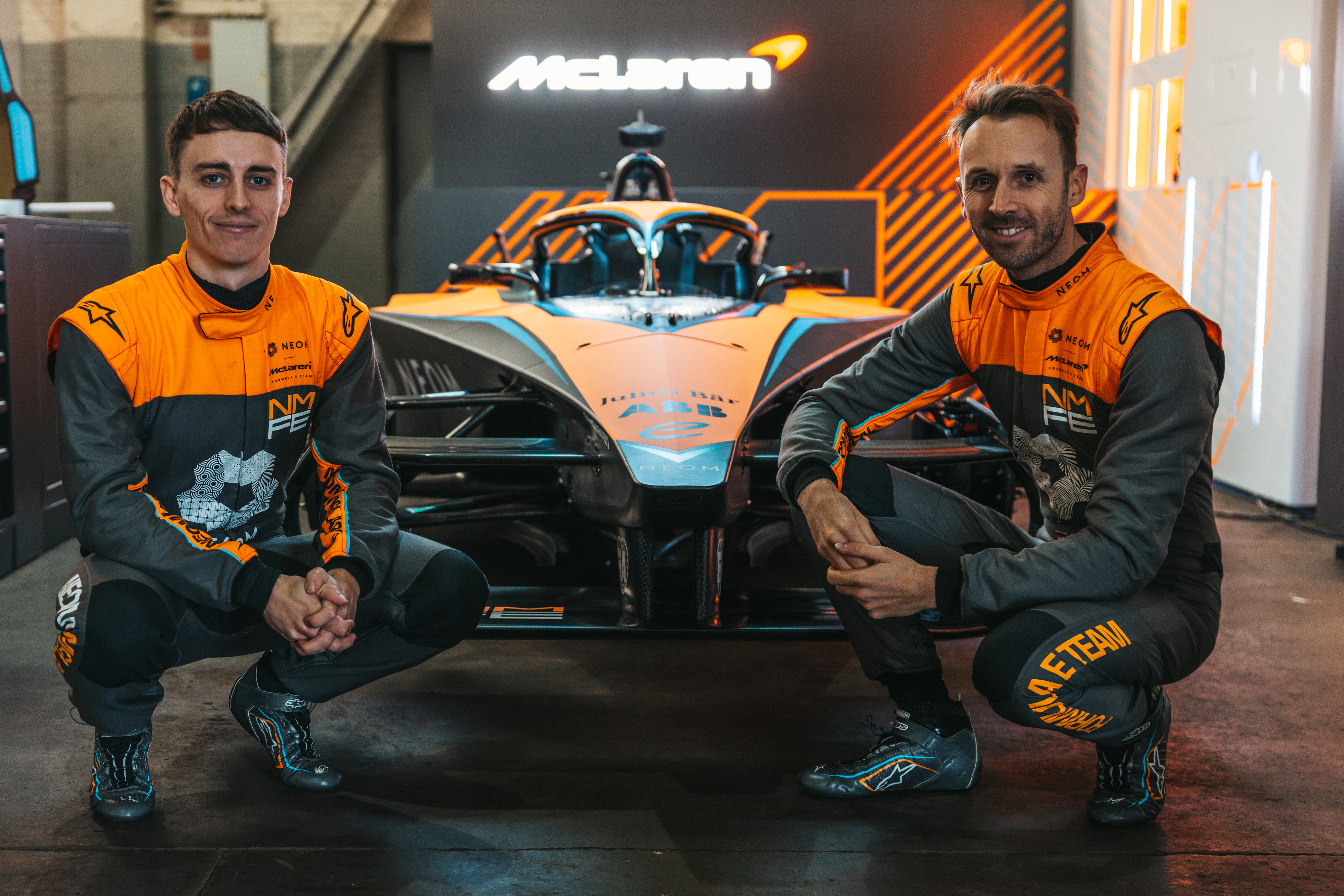 Jake Hughes Rene Rast McLaren Formula E