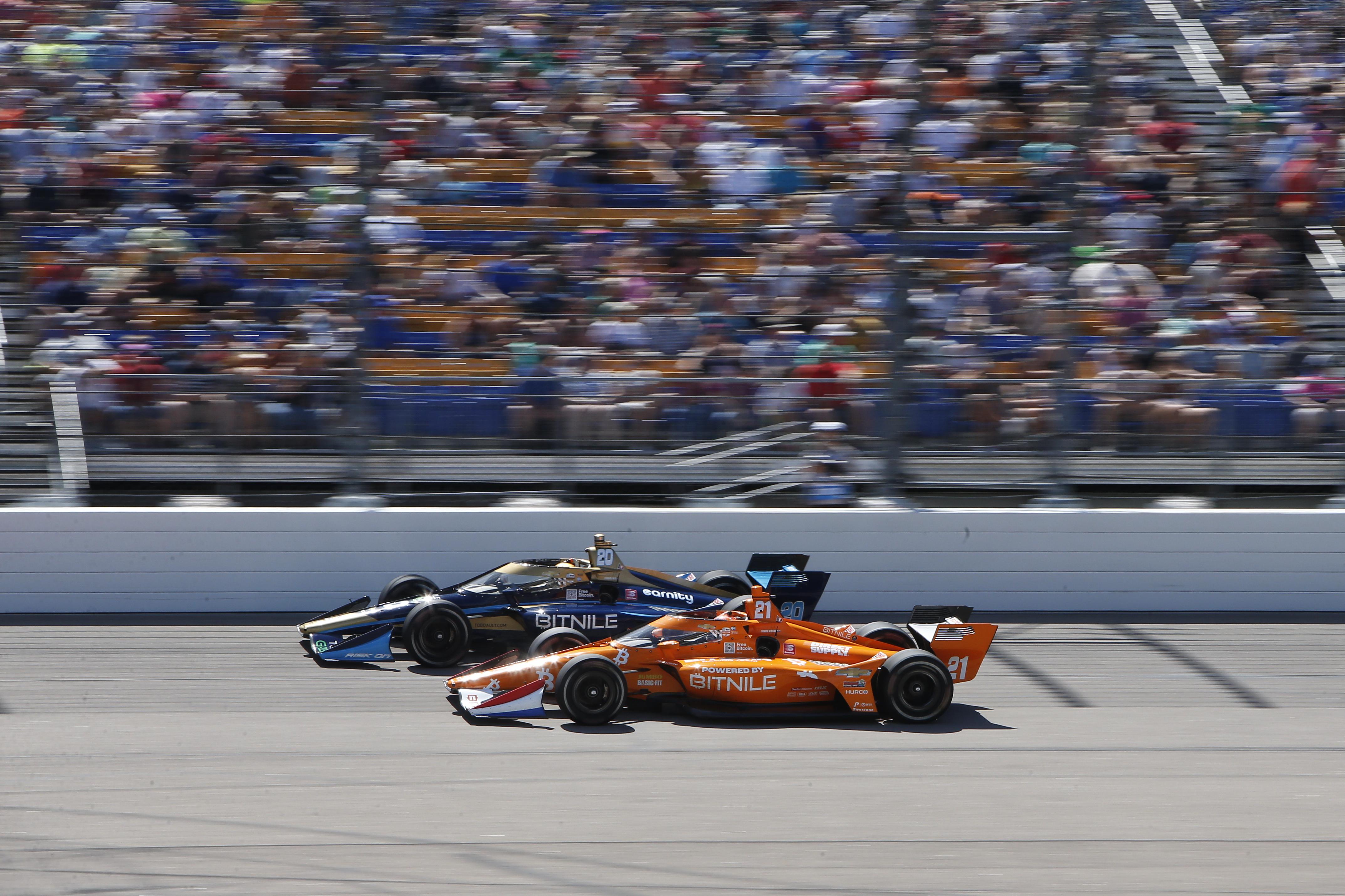 Conor Daly Rinus VeeKay Ed Carpenter Racing IndyCar