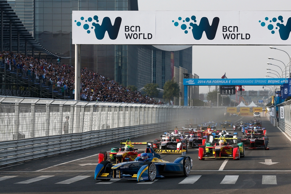 Formula Es First Race In Beijing 2014 1000x1000