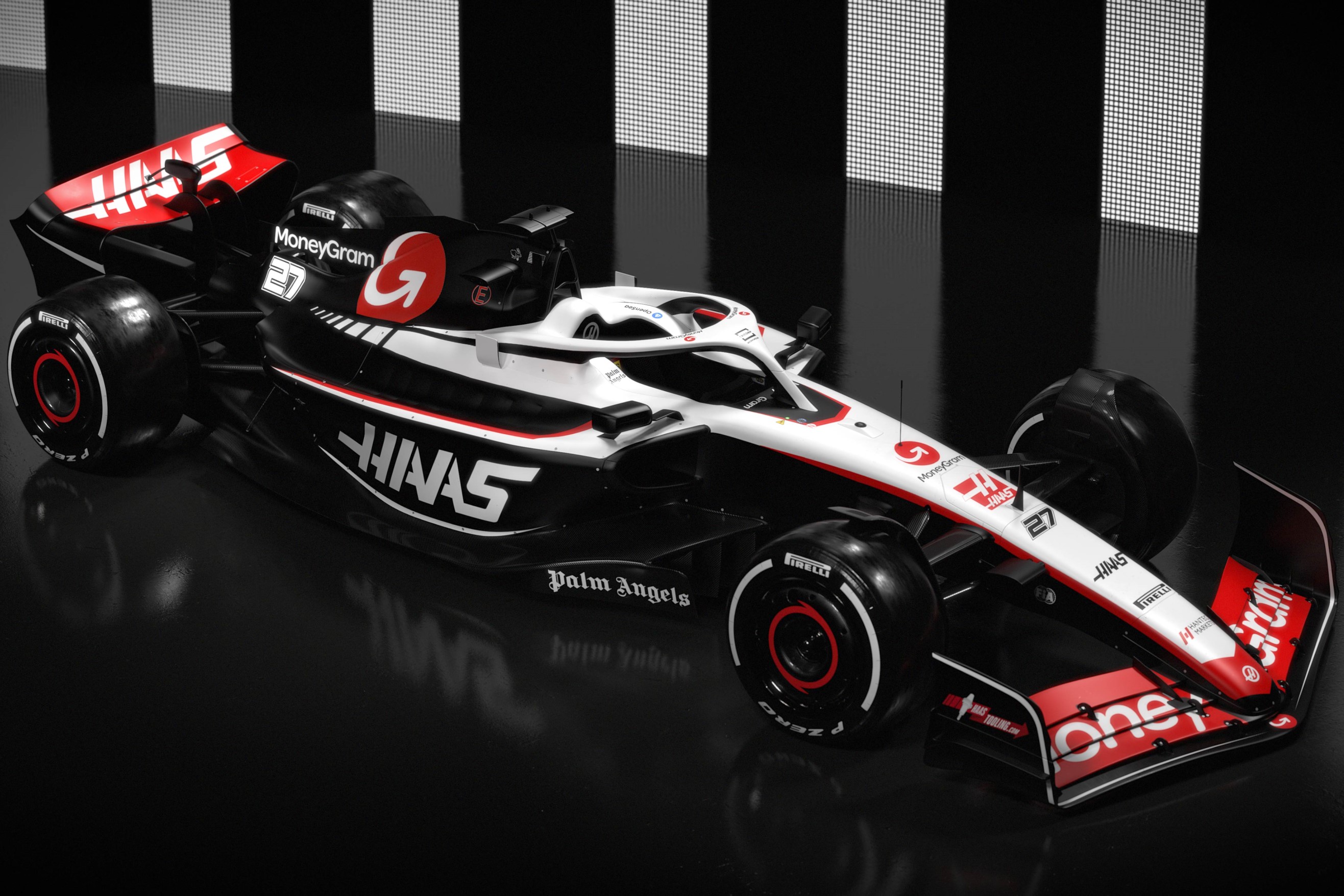 Haas Livery 3x2 Hulkenberg